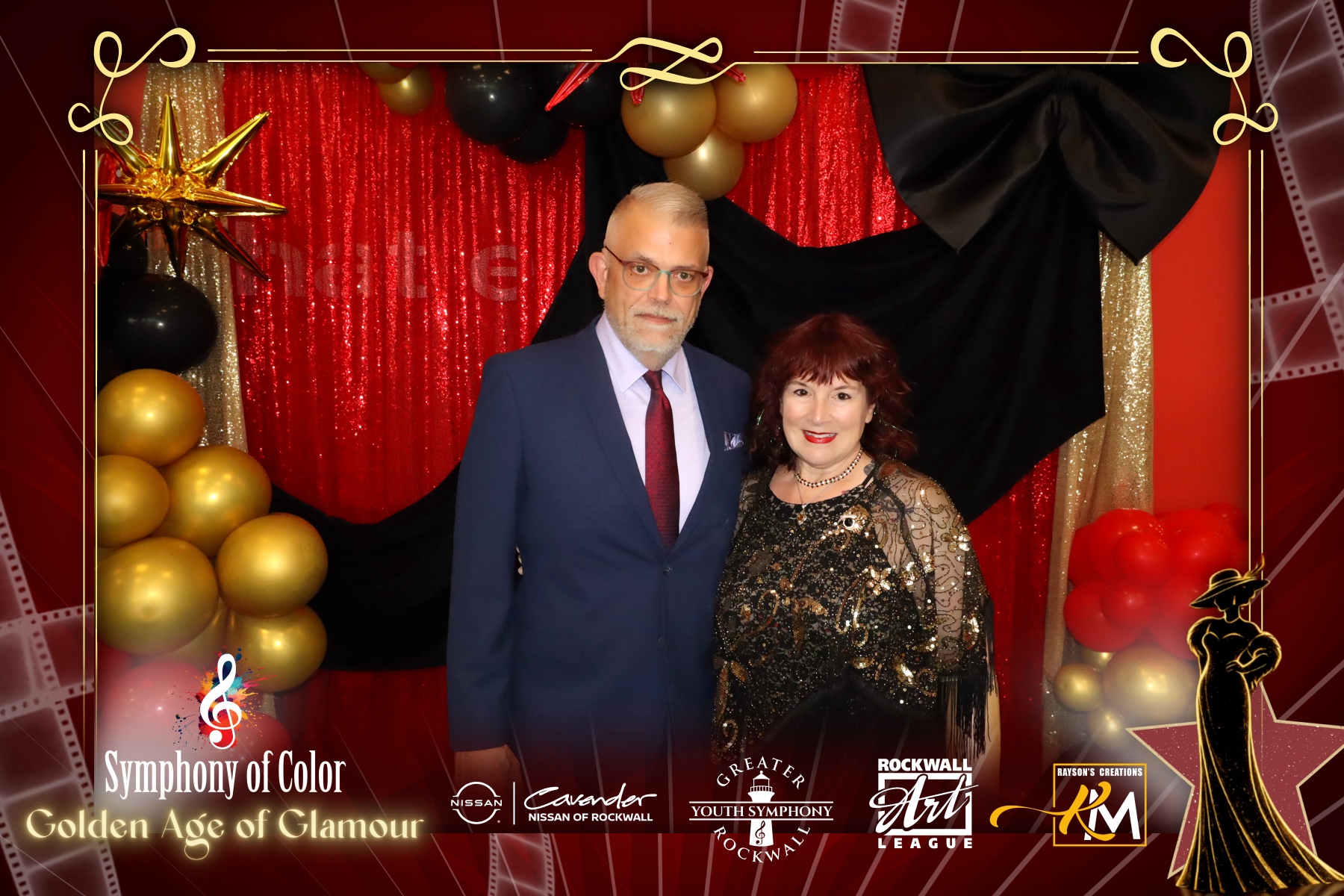 Symphony of Color:  Golden Age of Glamour | View more photos from the event at gallery.rckapturedmemories.com/u/RCKapturedMemories/Symphony-of-Color-Golden-Age-of-Glamour