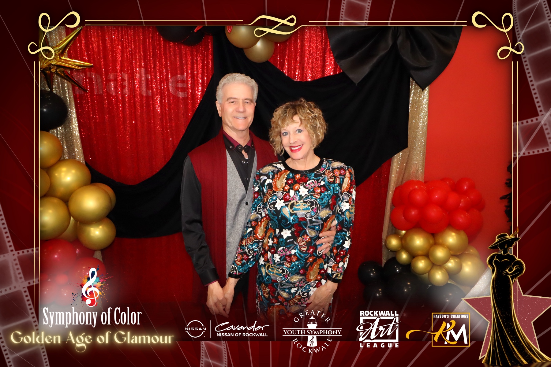 Symphony of Color:  Golden Age of Glamour | View more photos from the event at gallery.rckapturedmemories.com/u/RCKapturedMemories/Symphony-of-Color-Golden-Age-of-Glamour