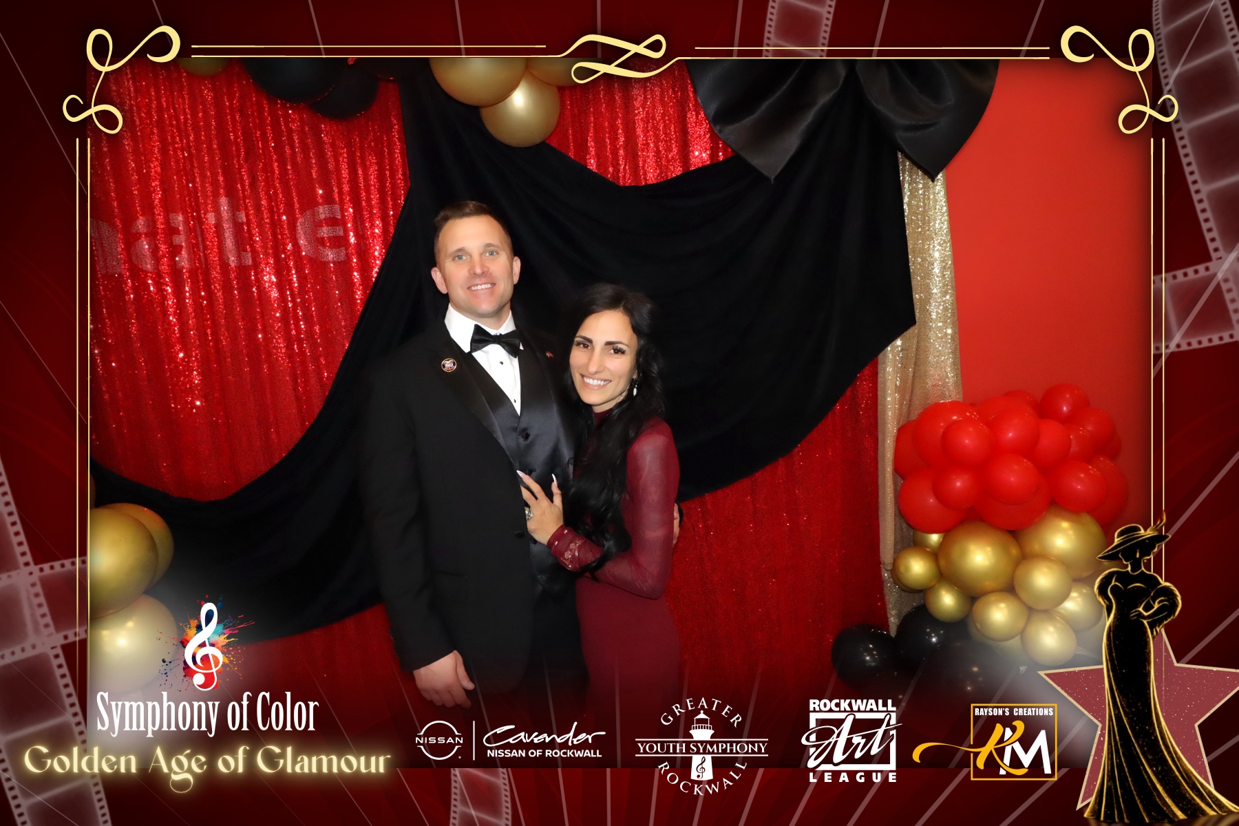 Symphony of Color:  Golden Age of Glamour | View more photos from the event at gallery.rckapturedmemories.com/u/RCKapturedMemories/Symphony-of-Color-Golden-Age-of-Glamour