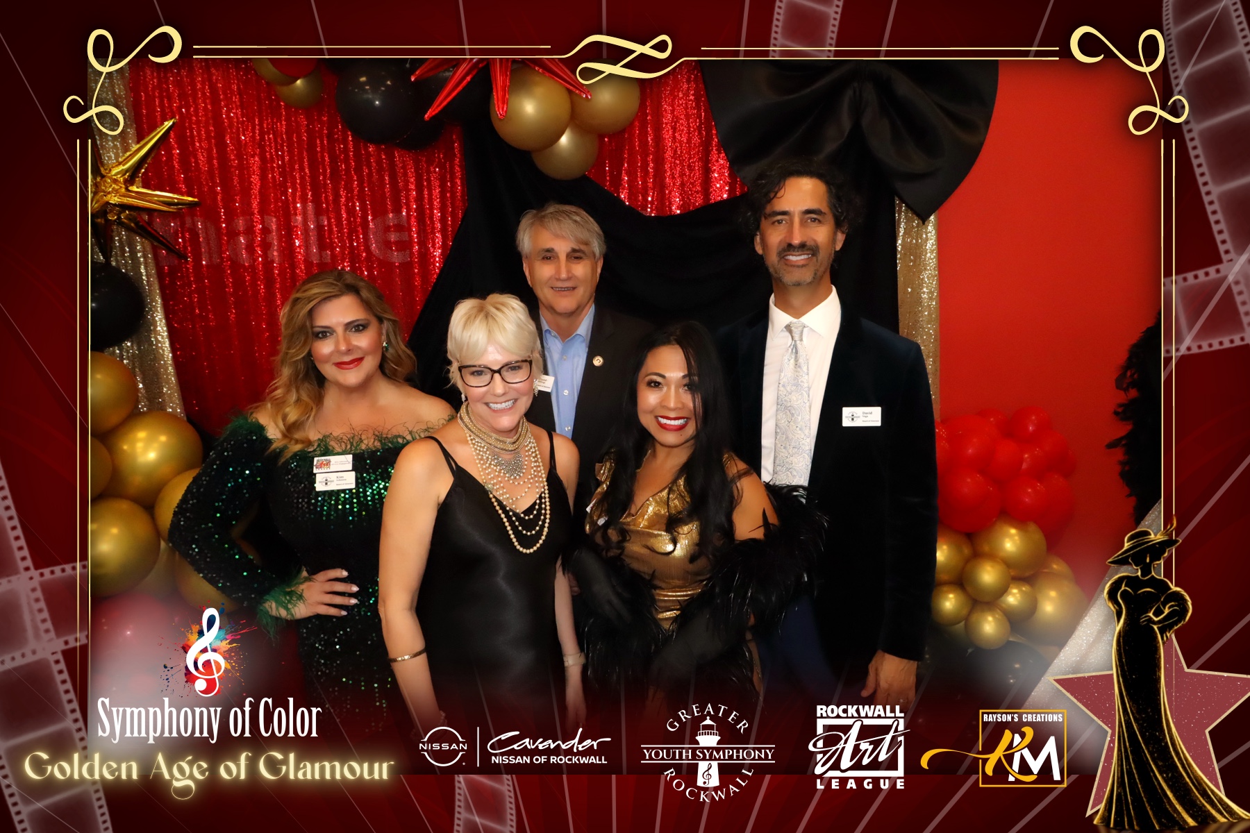Symphony of Color:  Golden Age of Glamour | View more photos from the event at gallery.rckapturedmemories.com/u/RCKapturedMemories/Symphony-of-Color-Golden-Age-of-Glamour