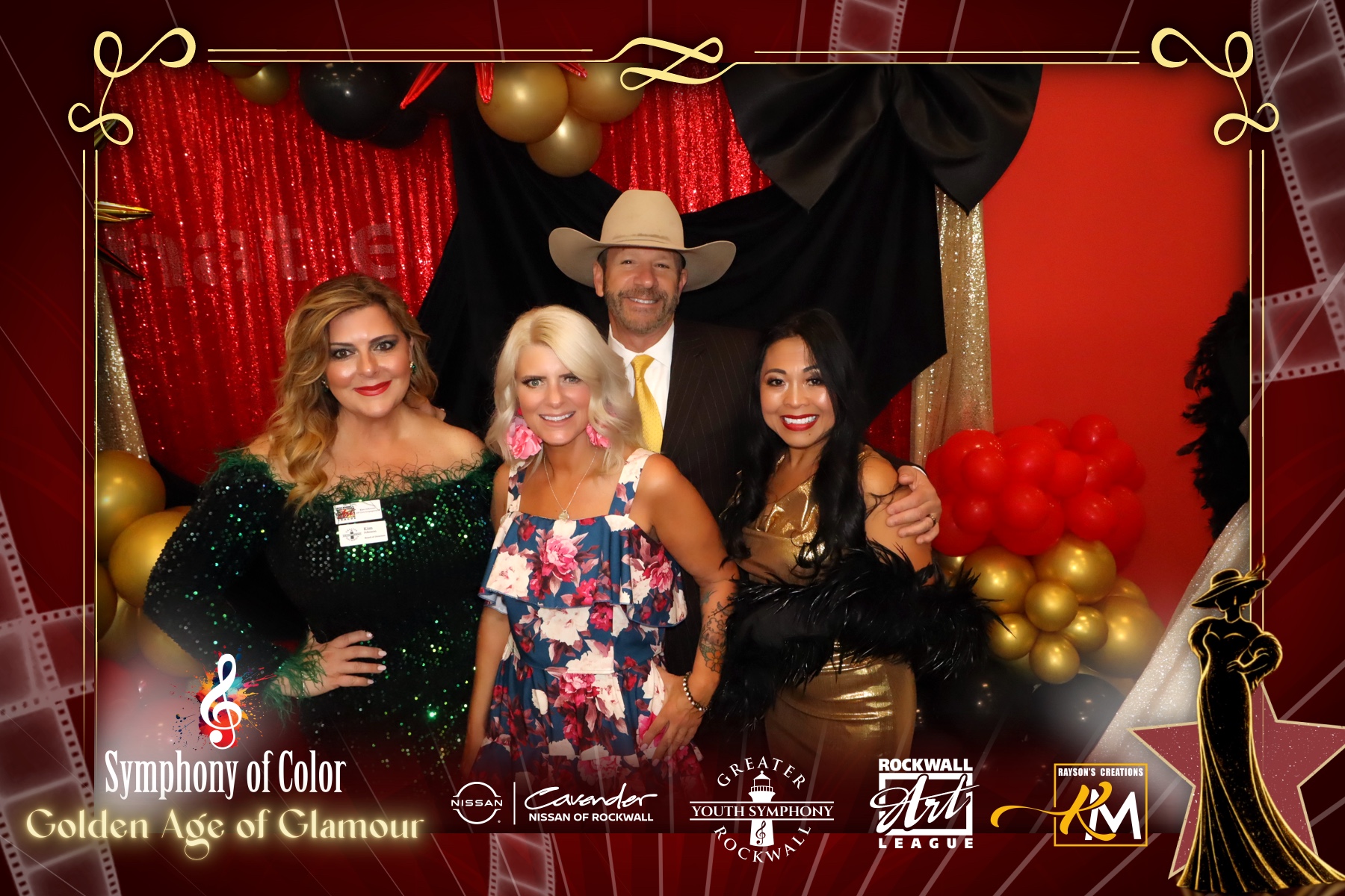Symphony of Color:  Golden Age of Glamour | View more photos from the event at gallery.rckapturedmemories.com/u/RCKapturedMemories/Symphony-of-Color-Golden-Age-of-Glamour
