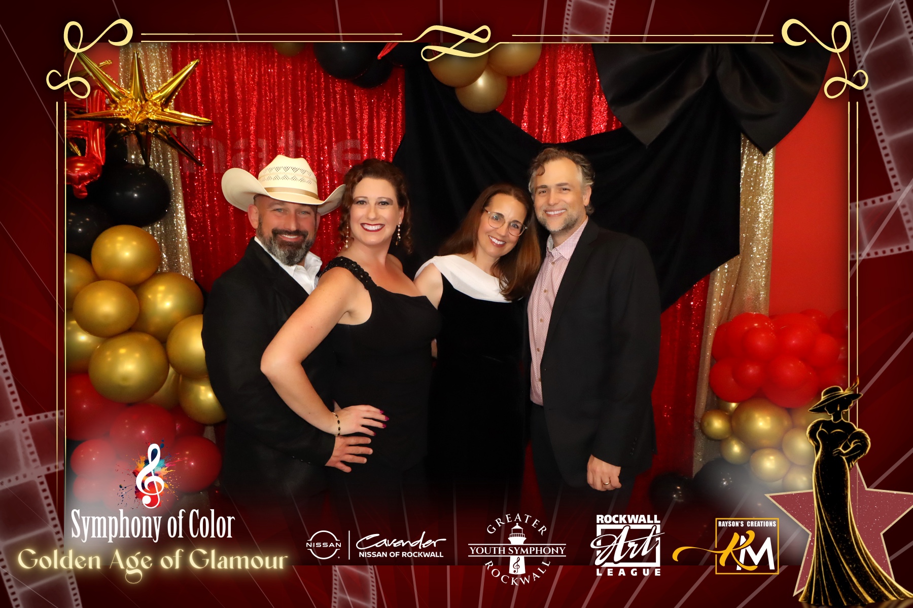 Symphony of Color:  Golden Age of Glamour | View more photos from the event at gallery.rckapturedmemories.com/u/RCKapturedMemories/Symphony-of-Color-Golden-Age-of-Glamour