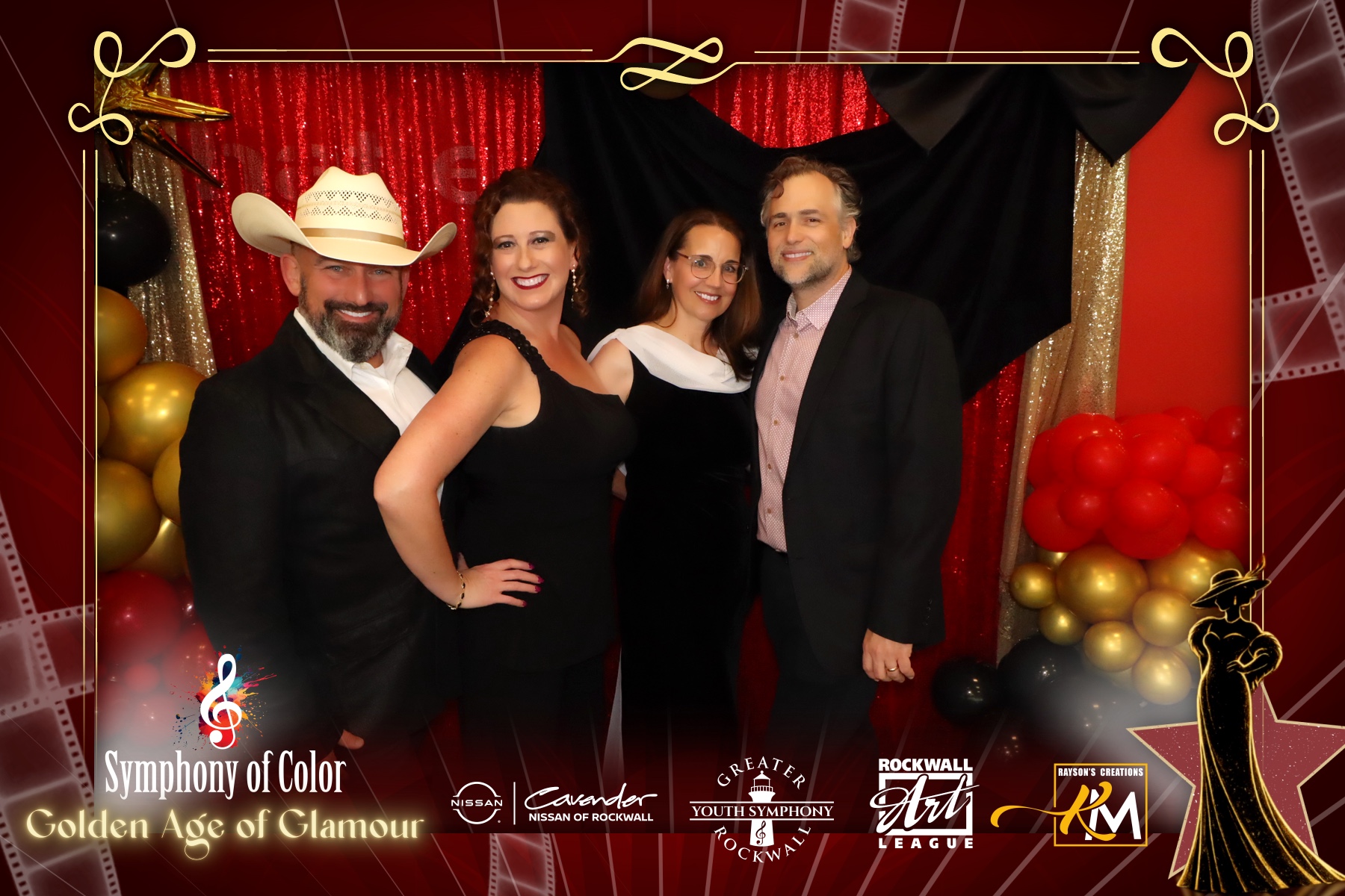 Symphony of Color:  Golden Age of Glamour | View more photos from the event at gallery.rckapturedmemories.com/u/RCKapturedMemories/Symphony-of-Color-Golden-Age-of-Glamour
