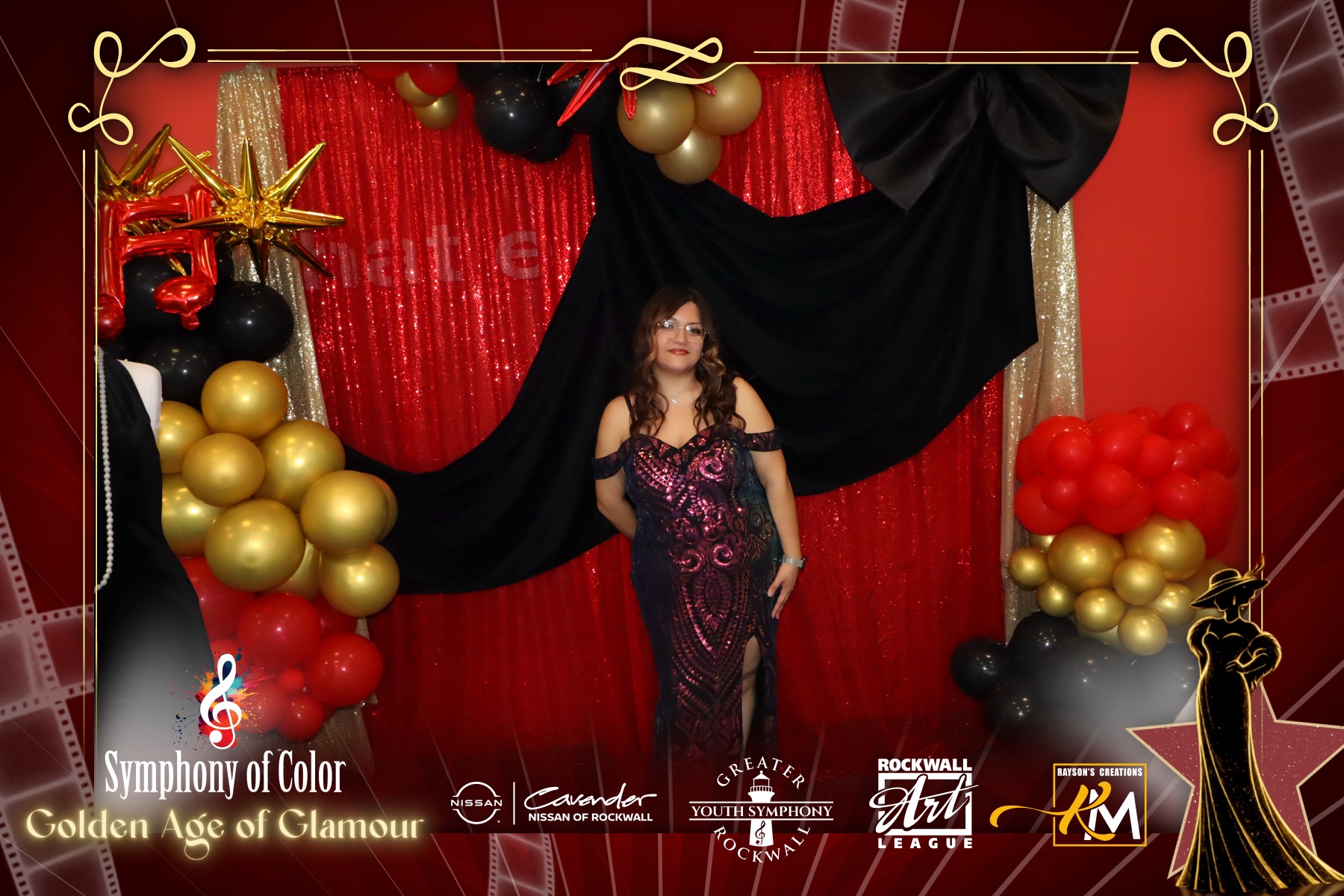 Symphony of Color:  Golden Age of Glamour | View more photos from the event at gallery.rckapturedmemories.com/u/RCKapturedMemories/Symphony-of-Color-Golden-Age-of-Glamour