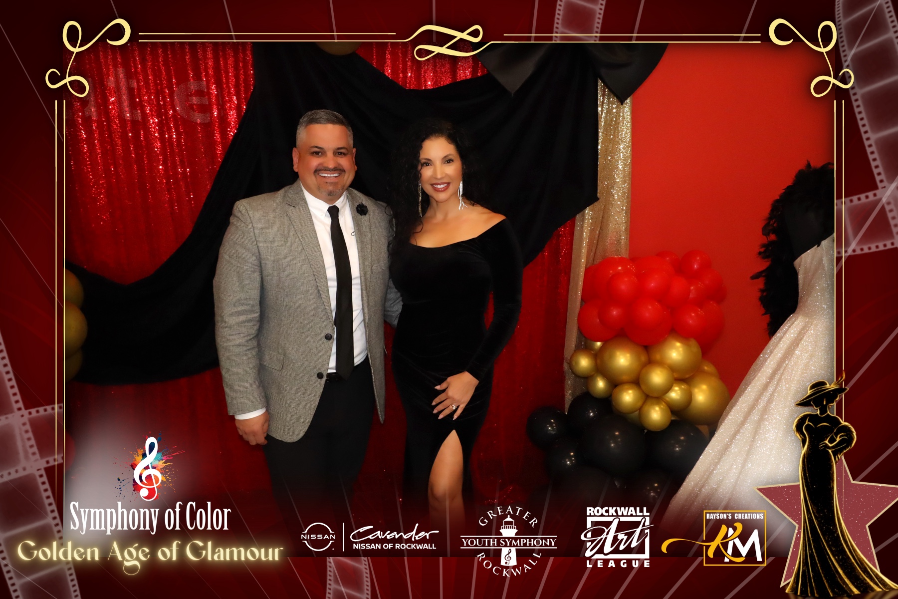 Symphony of Color:  Golden Age of Glamour | View more photos from the event at gallery.rckapturedmemories.com/u/RCKapturedMemories/Symphony-of-Color-Golden-Age-of-Glamour