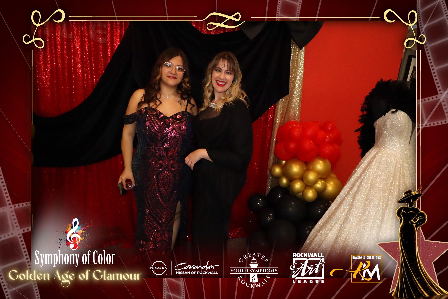 Symphony of Color:  Golden Age of Glamour | View more photos from the event at gallery.rckapturedmemories.com/u/RCKapturedMemories/Symphony-of-Color-Golden-Age-of-Glamour