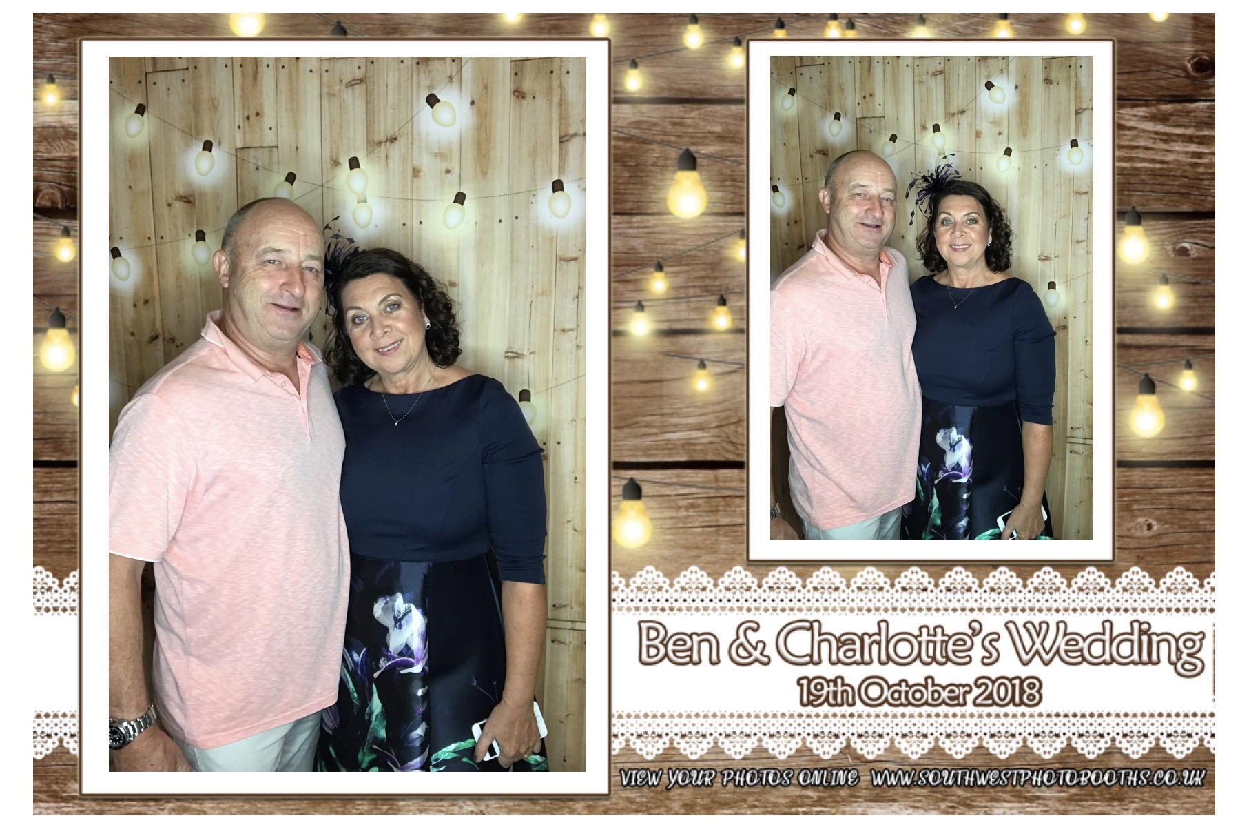 Ben & Charlotte | View more photos from the event at gallery.southwestphotobooths.co.uk/u/SWPB/Ben-Charlotte