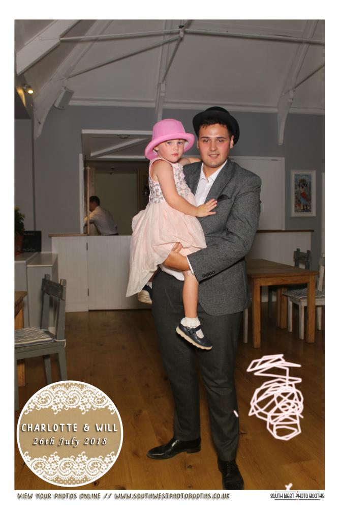 Charlotte and Will | View more photos from the event at gallery.southwestphotobooths.co.uk/u/SWPB/Charlotte-and-Will