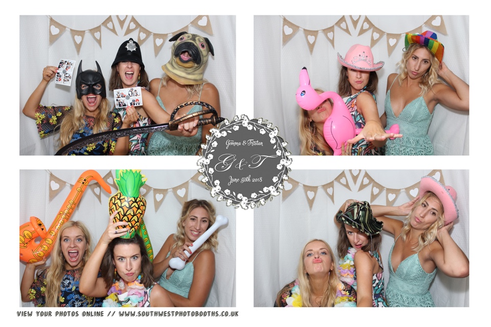 Gemma and Tristan | View more photos from the event at gallery.southwestphotobooths.co.uk/u/SWPB/Gemma-and-Tristan