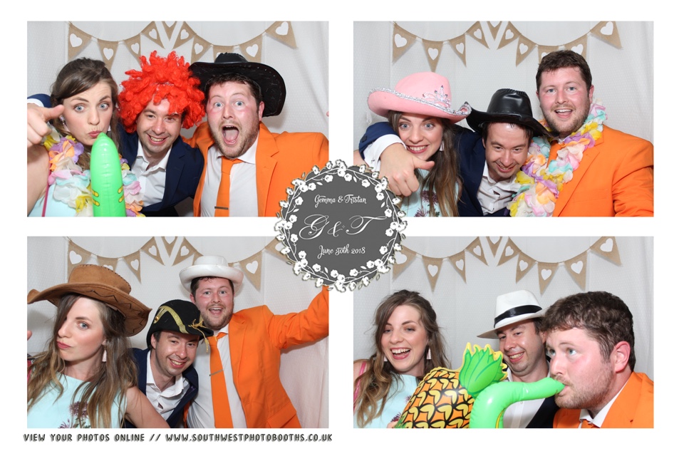 Gemma and Tristan | View more photos from the event at gallery.southwestphotobooths.co.uk/u/SWPB/Gemma-and-Tristan