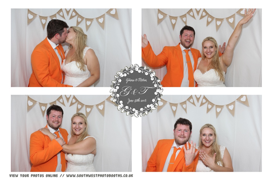 Gemma and Tristan | View more photos from the event at gallery.southwestphotobooths.co.uk/u/SWPB/Gemma-and-Tristan