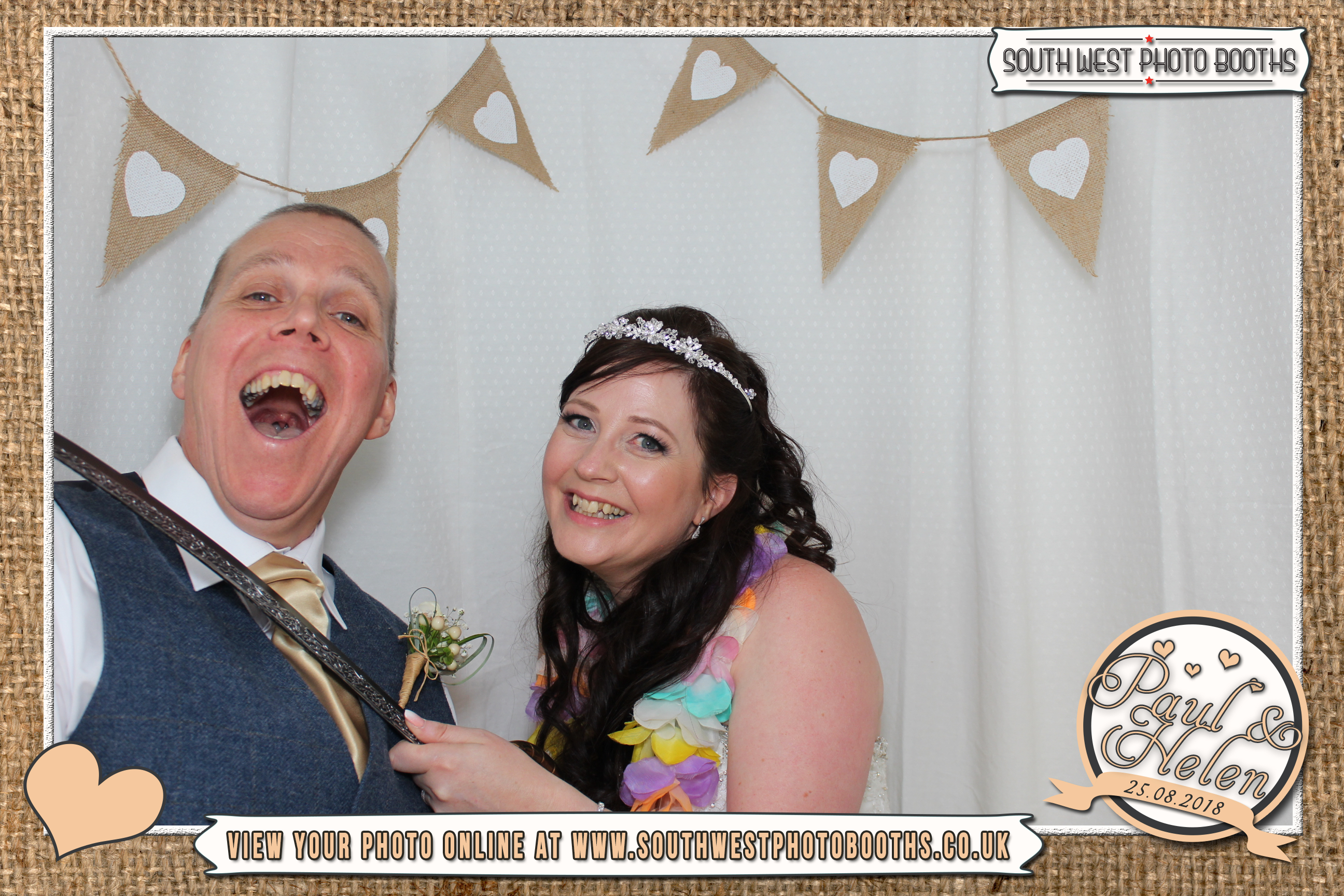 Helen and Paul | View more photos from the event at gallery.southwestphotobooths.co.uk/u/SWPB/Helen-and-Paul