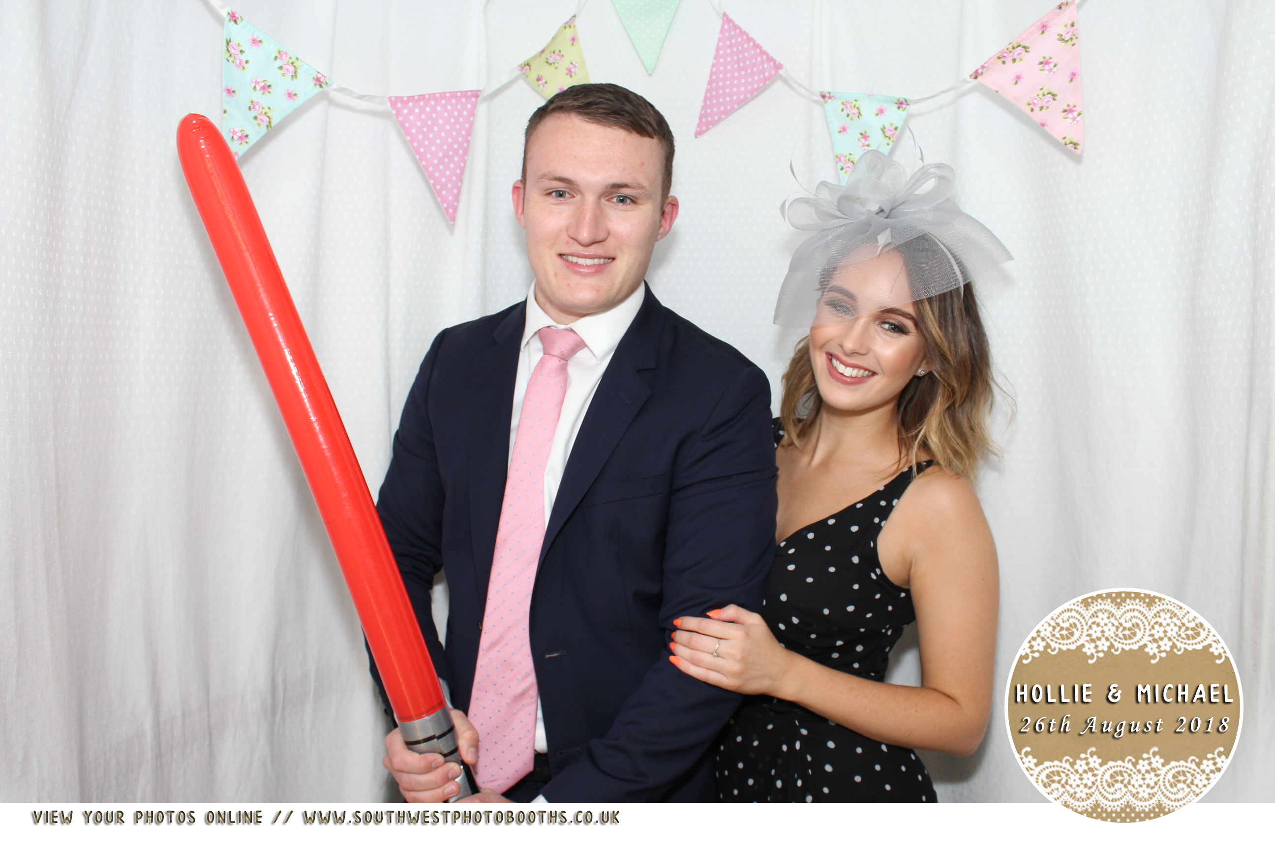 Hollie and Michael | View more photos from the event at gallery.southwestphotobooths.co.uk/u/SWPB/Hollie-and-Michael