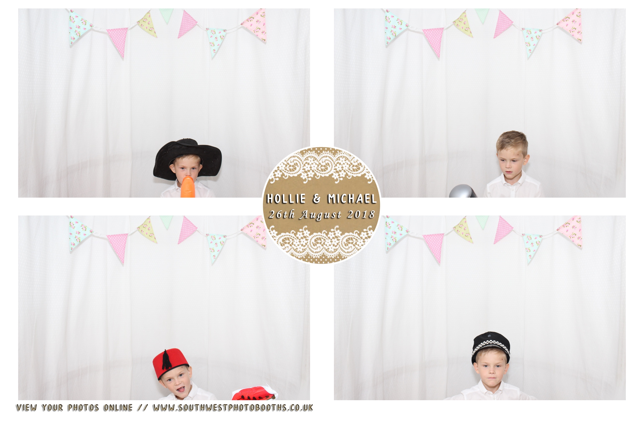 Hollie and Michael | View more photos from the event at gallery.southwestphotobooths.co.uk/u/SWPB/Hollie-and-Michael