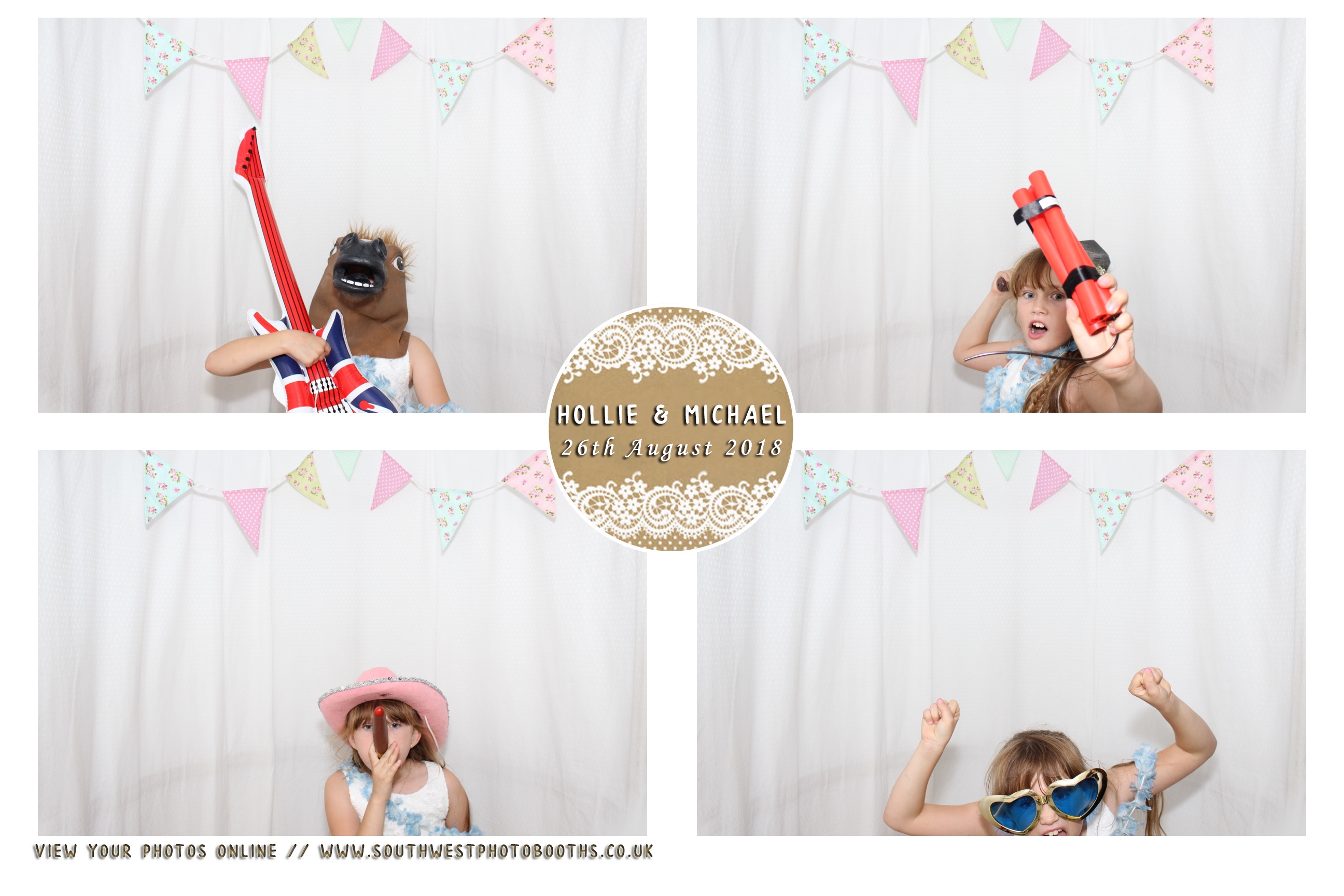 Hollie and Michael | View more photos from the event at gallery.southwestphotobooths.co.uk/u/SWPB/Hollie-and-Michael
