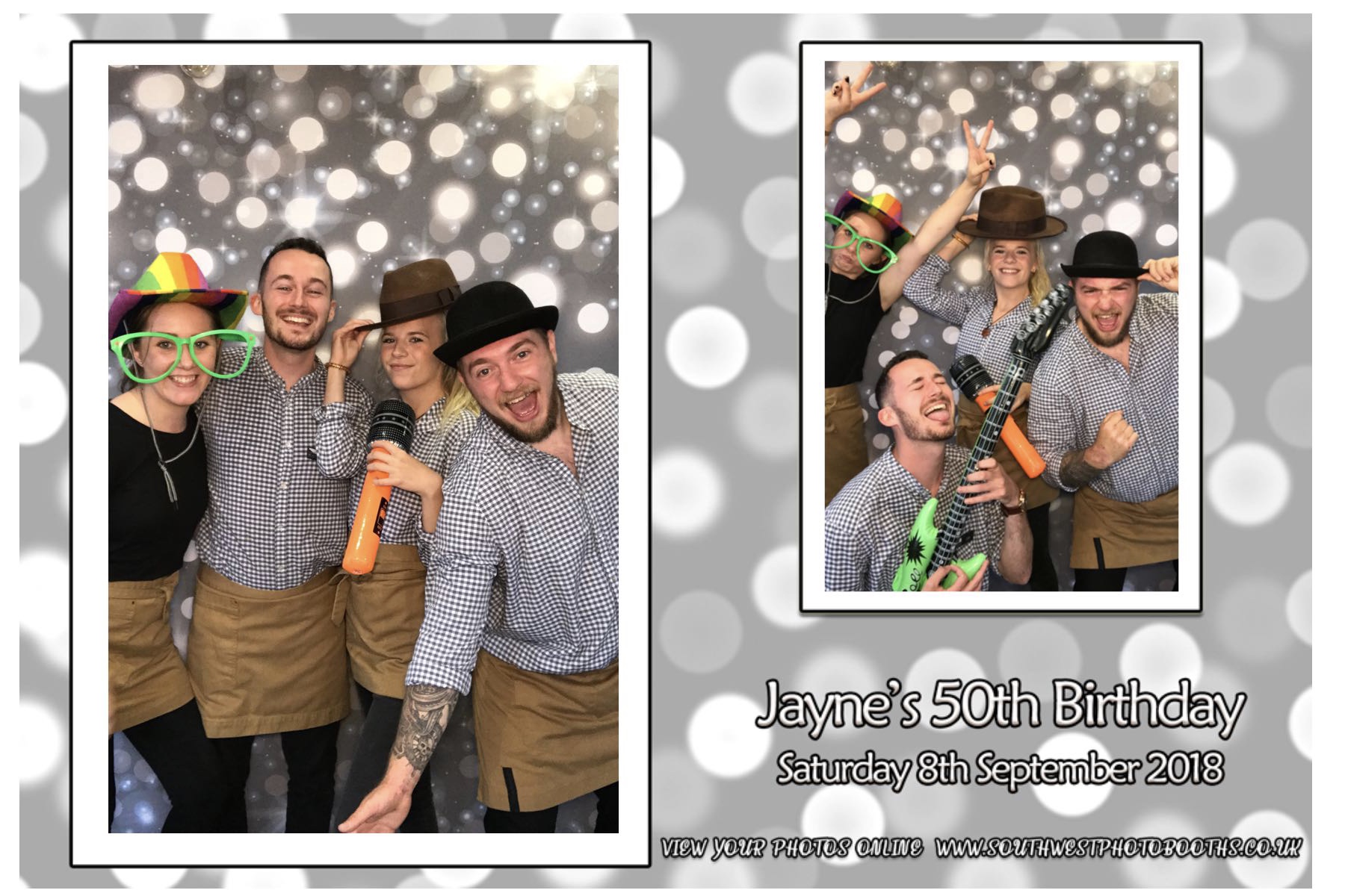 Jayne 50th Birthday | View more photos from the event at gallery.southwestphotobooths.co.uk/u/SWPB/Jayne-50th-Birthday