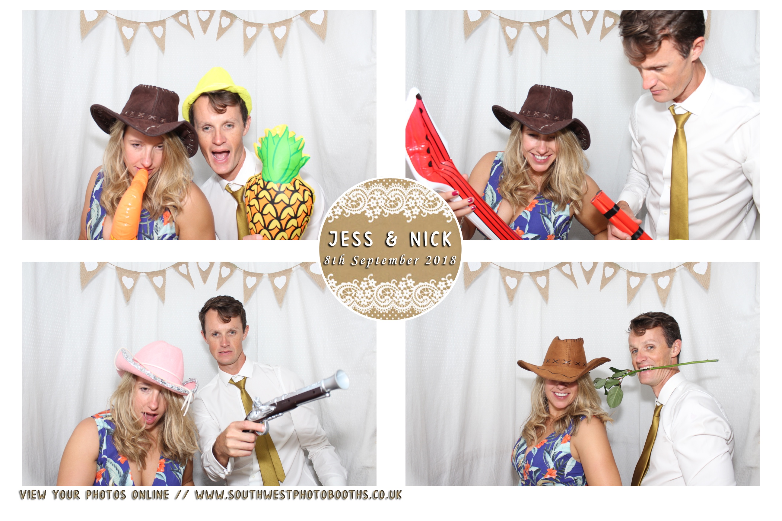 Jess and Nick | View more photos from the event at gallery.southwestphotobooths.co.uk/u/SWPB/Jess-and-Nick