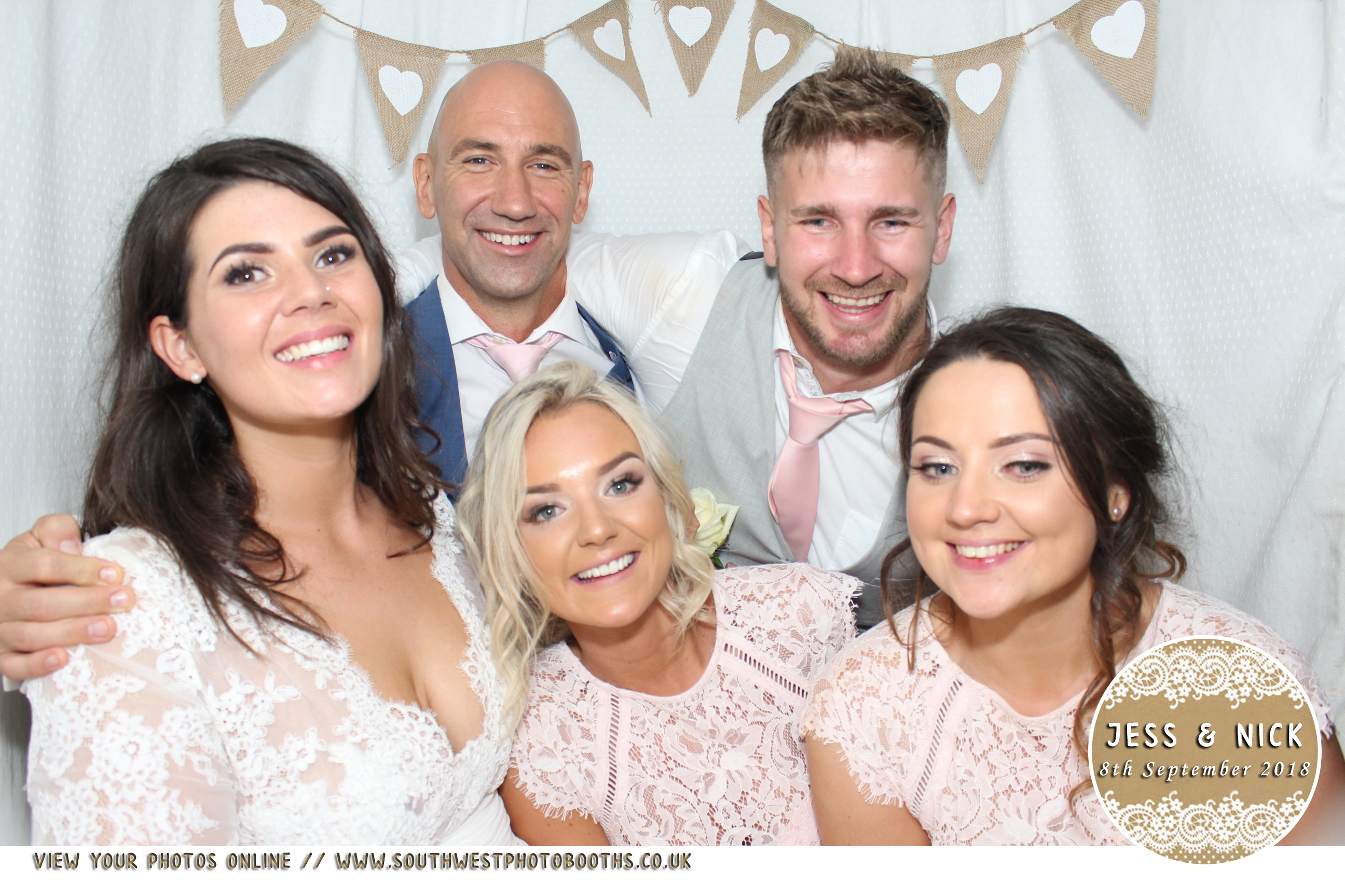 Jess and Nick | View more photos from the event at gallery.southwestphotobooths.co.uk/u/SWPB/Jess-and-Nick