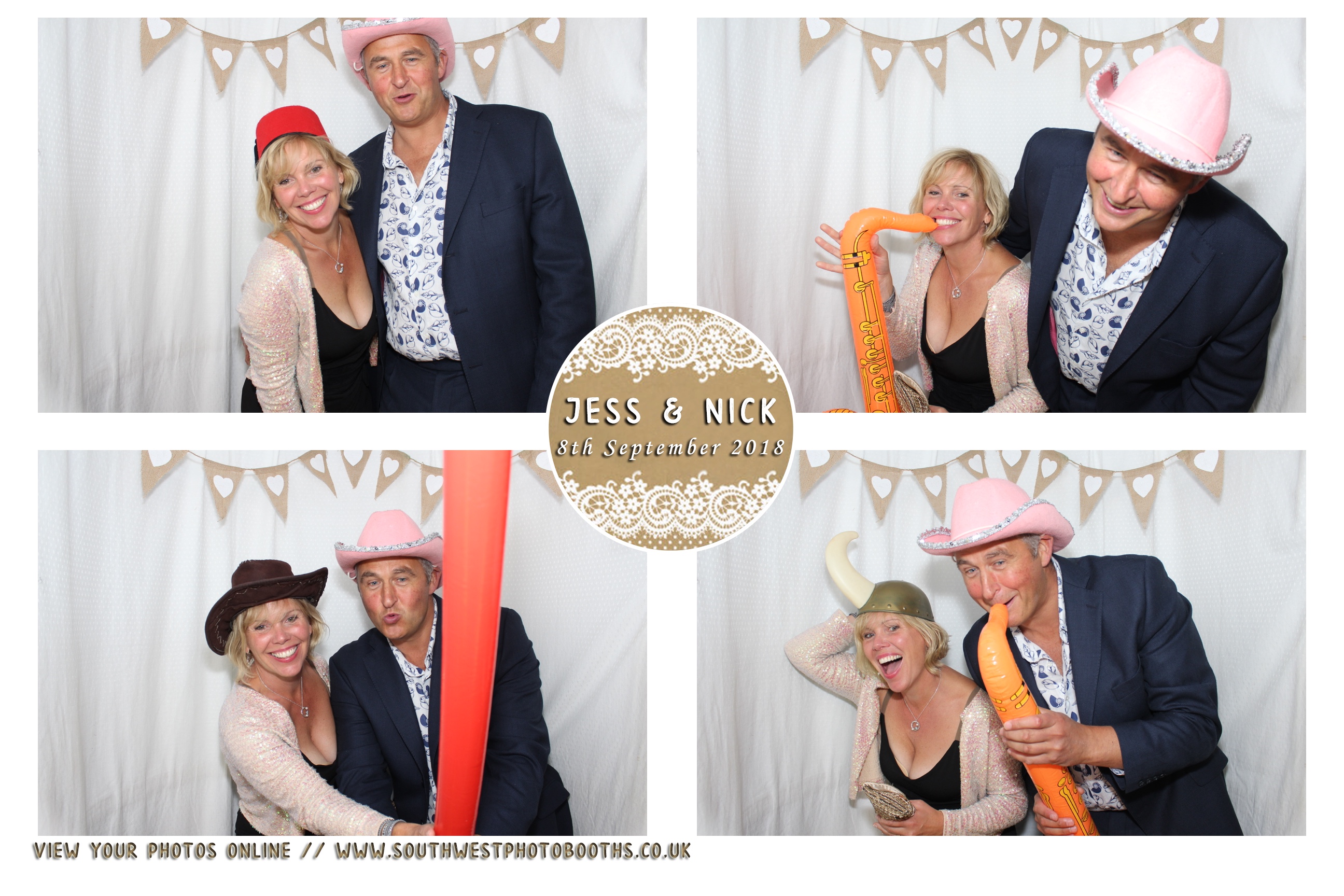 Jess and Nick | View more photos from the event at gallery.southwestphotobooths.co.uk/u/SWPB/Jess-and-Nick