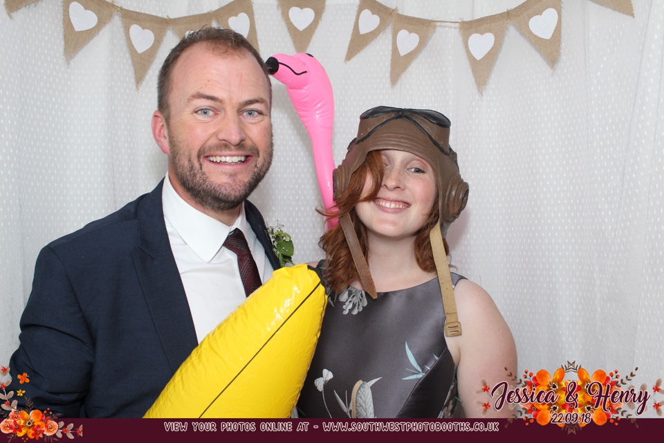 Jessica and Henry | View more photos from the event at gallery.southwestphotobooths.co.uk/u/SWPB/Jessica-and-Henry