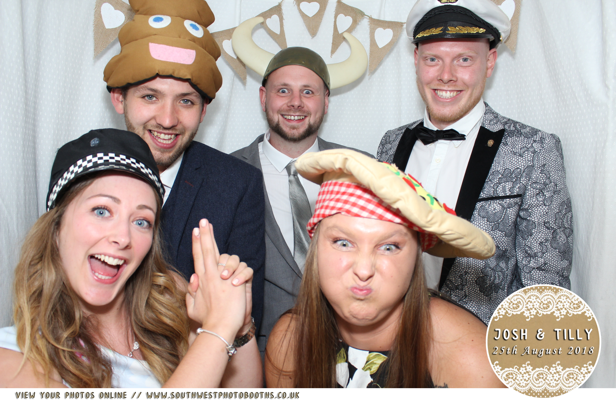 Josh and Tilly | View more photos from the event at gallery.southwestphotobooths.co.uk/u/SWPB/Josh-and-Tilly