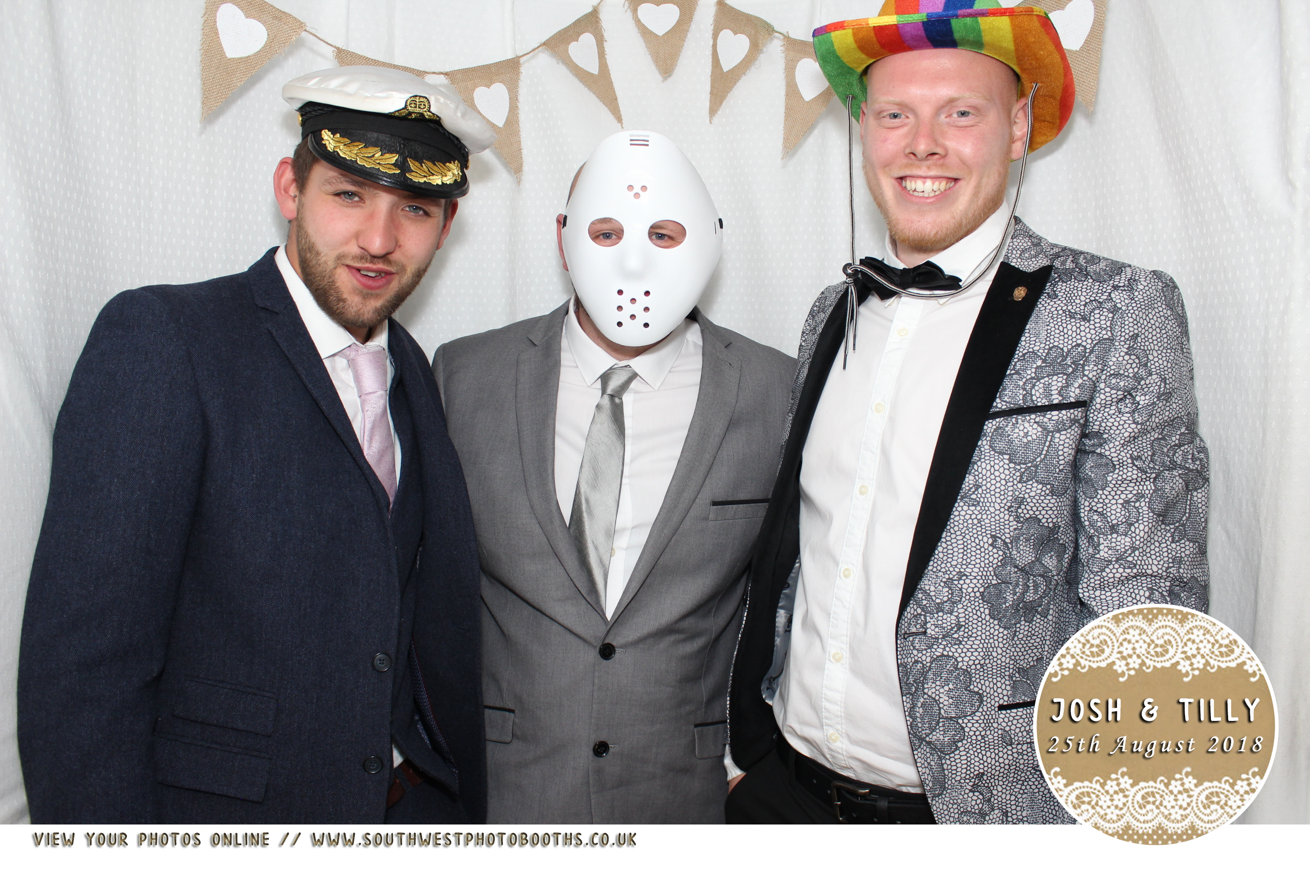 Josh and Tilly | View more photos from the event at gallery.southwestphotobooths.co.uk/u/SWPB/Josh-and-Tilly