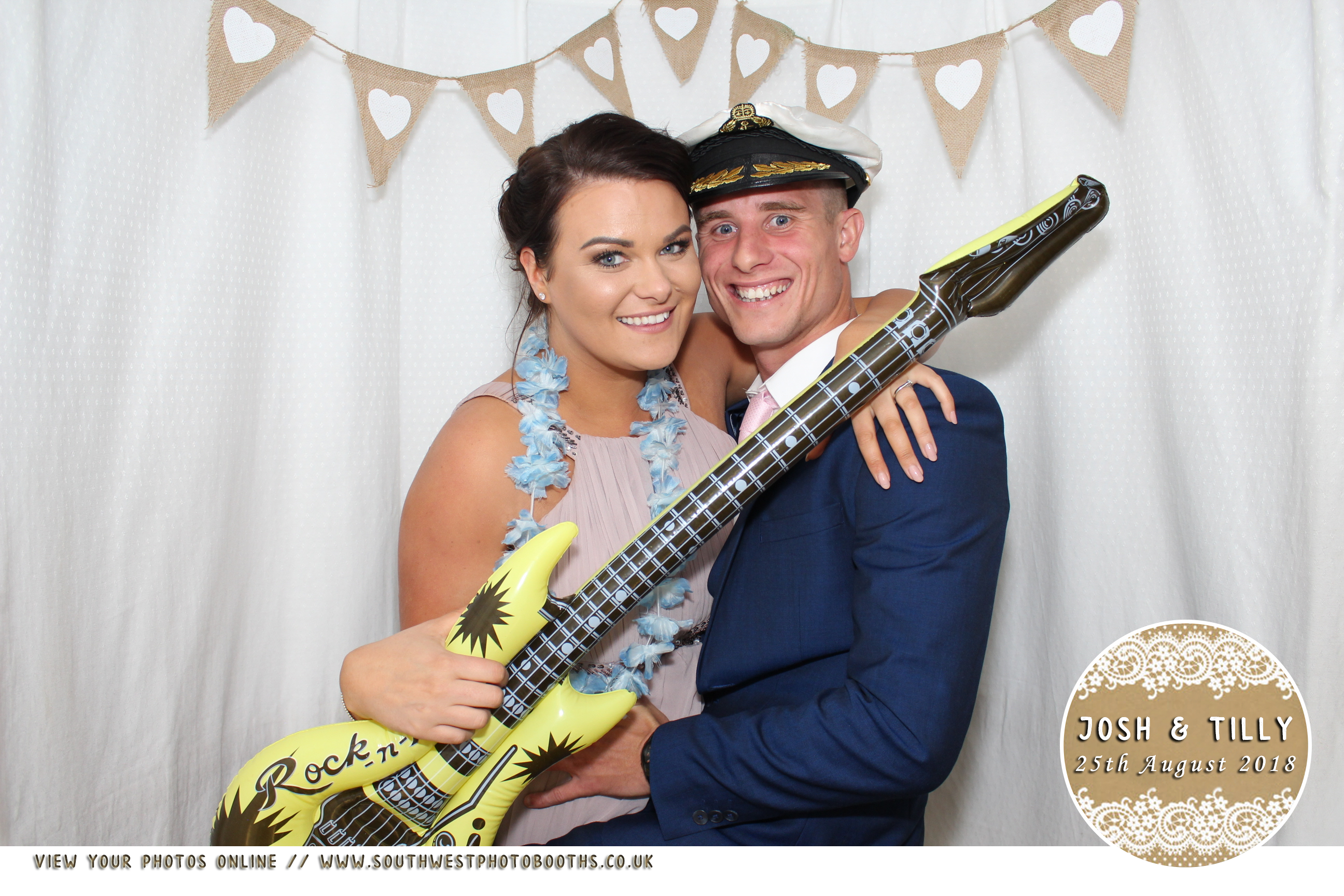 Josh and Tilly | View more photos from the event at gallery.southwestphotobooths.co.uk/u/SWPB/Josh-and-Tilly