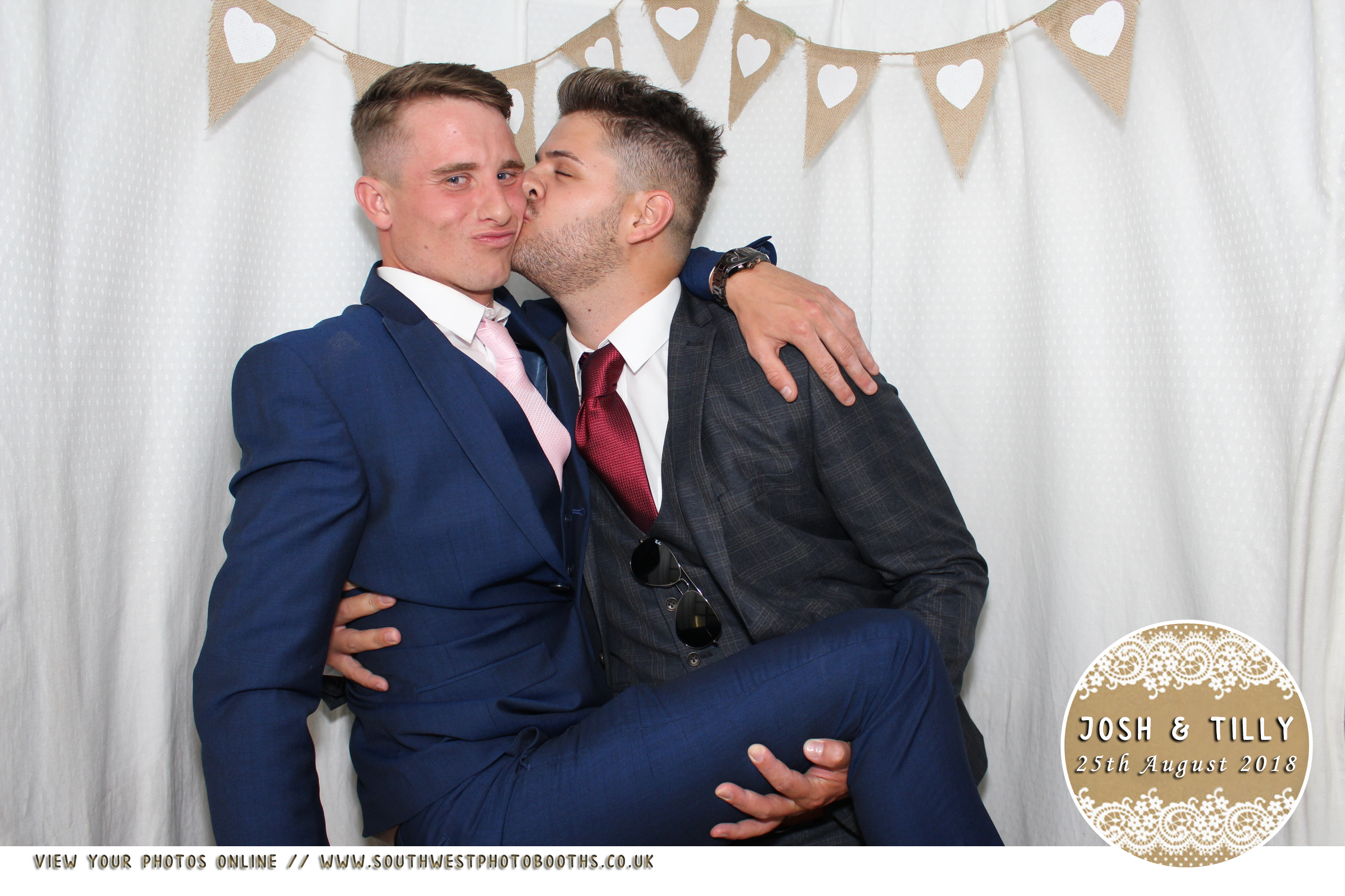Josh and Tilly | View more photos from the event at gallery.southwestphotobooths.co.uk/u/SWPB/Josh-and-Tilly