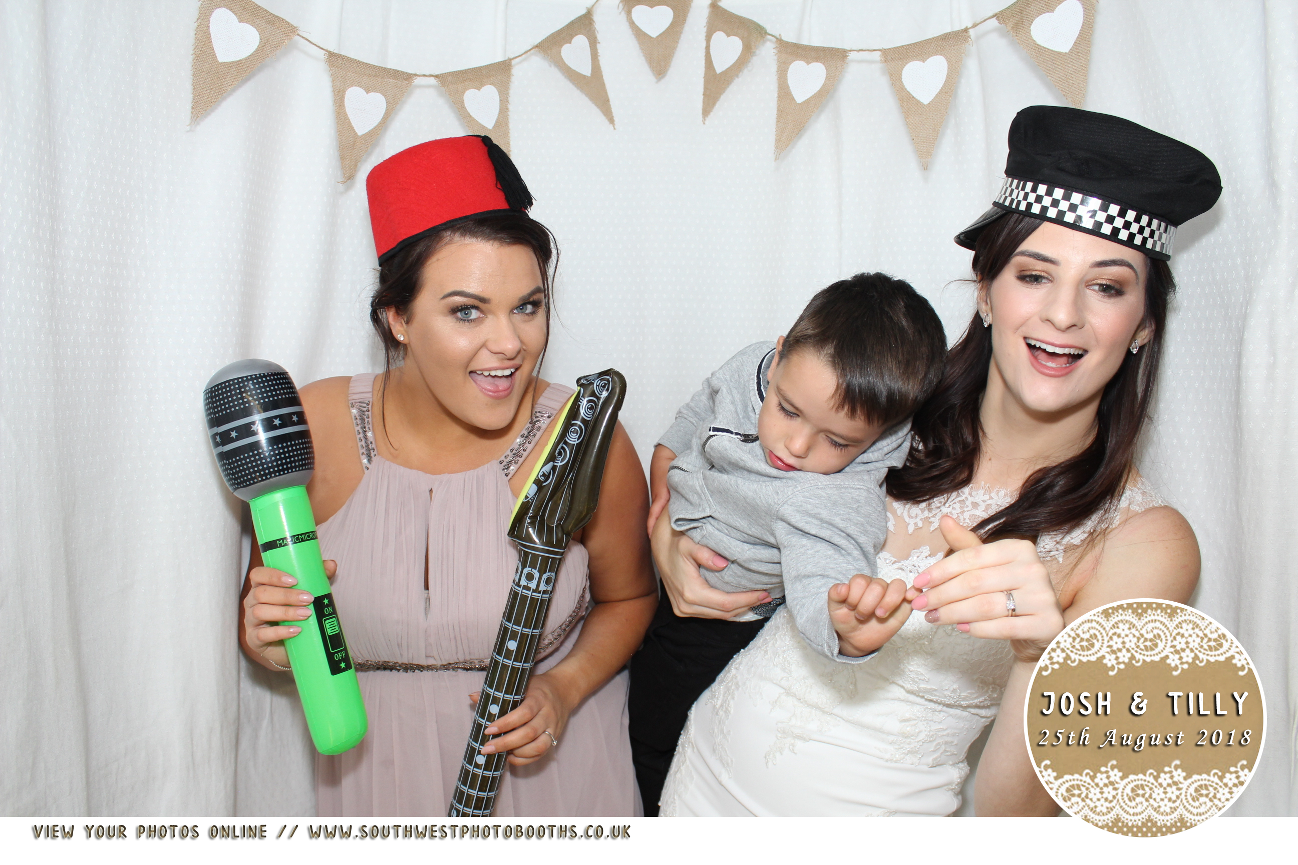 Josh and Tilly | View more photos from the event at gallery.southwestphotobooths.co.uk/u/SWPB/Josh-and-Tilly