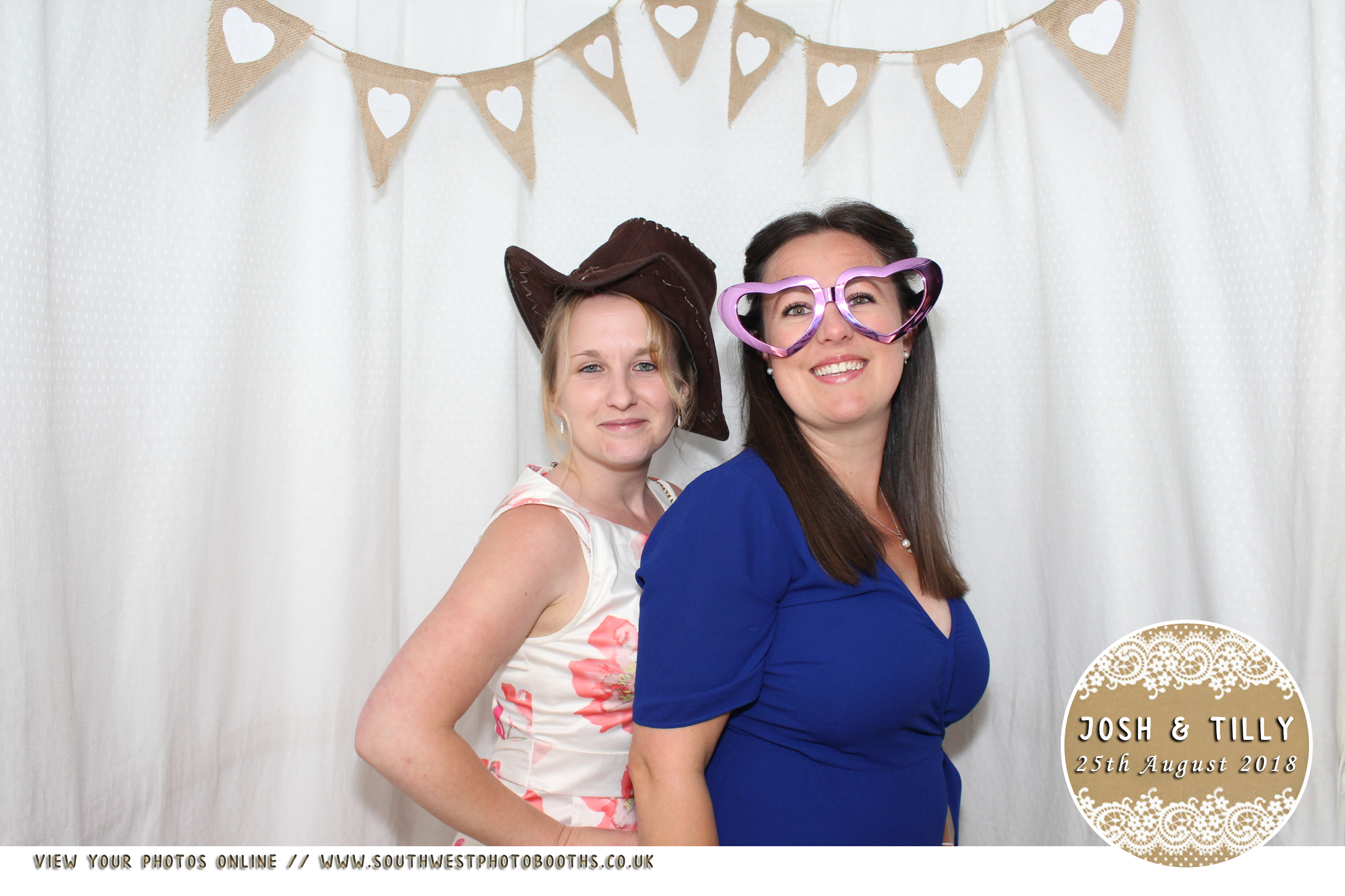Josh and Tilly | View more photos from the event at gallery.southwestphotobooths.co.uk/u/SWPB/Josh-and-Tilly