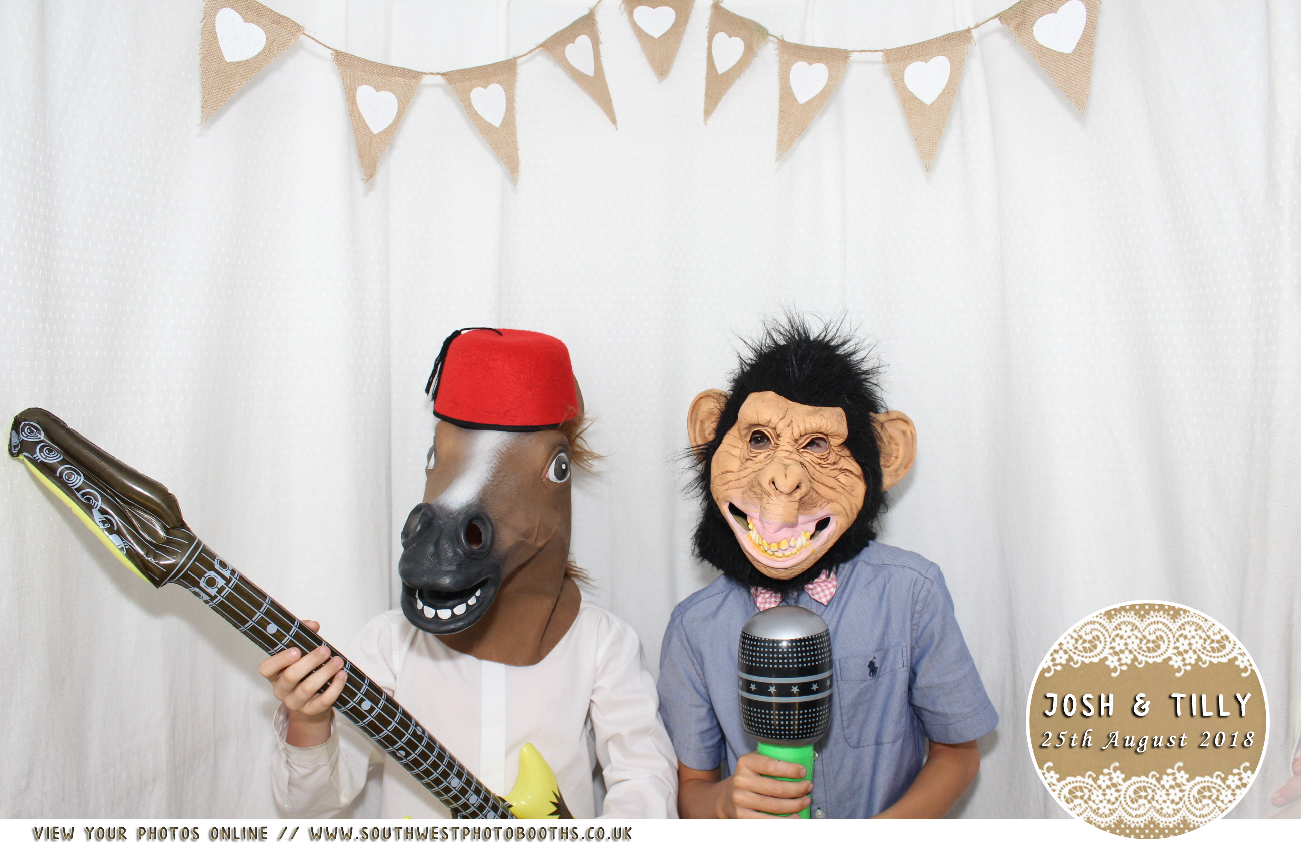 Josh and Tilly | View more photos from the event at gallery.southwestphotobooths.co.uk/u/SWPB/Josh-and-Tilly