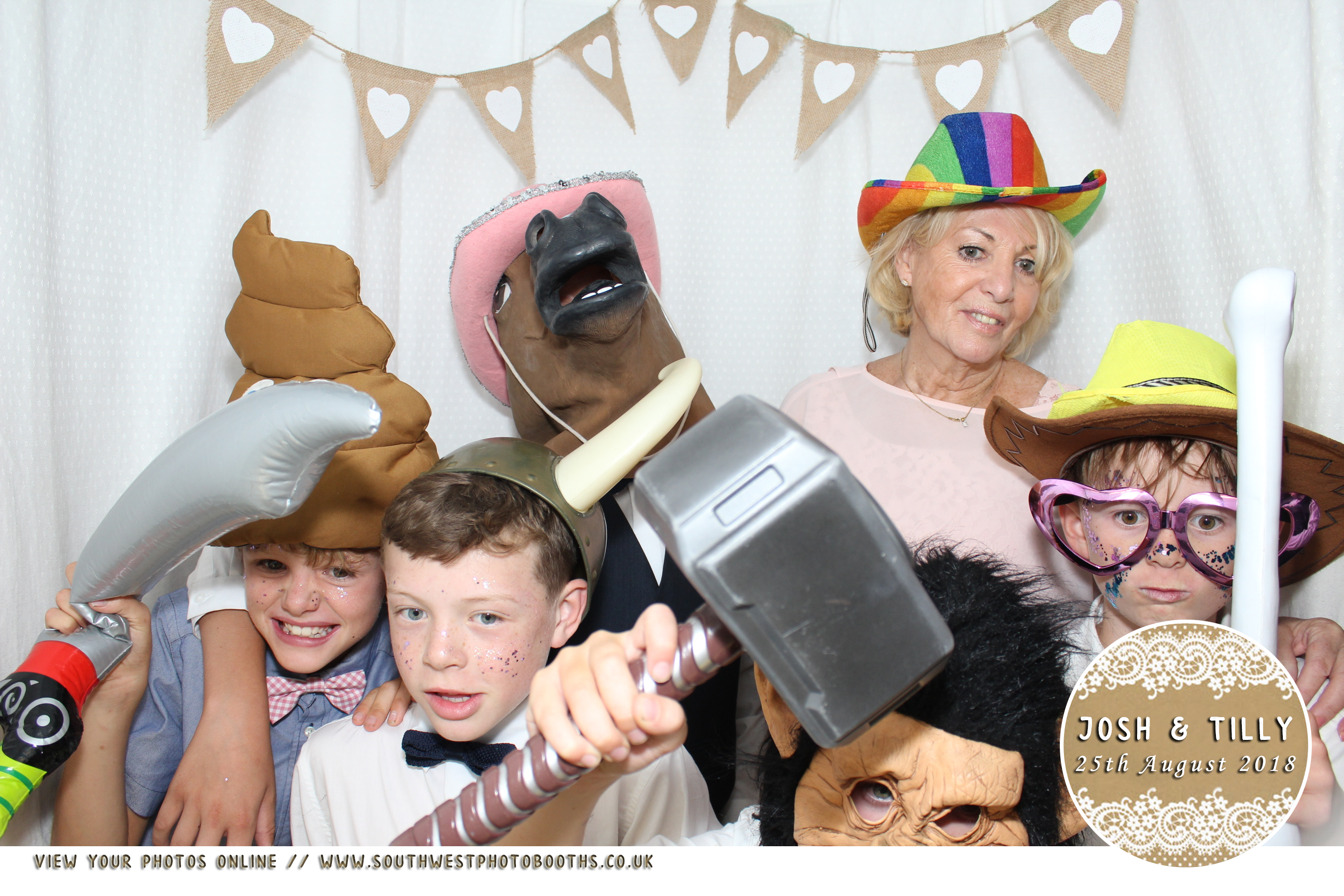 Josh and Tilly | View more photos from the event at gallery.southwestphotobooths.co.uk/u/SWPB/Josh-and-Tilly