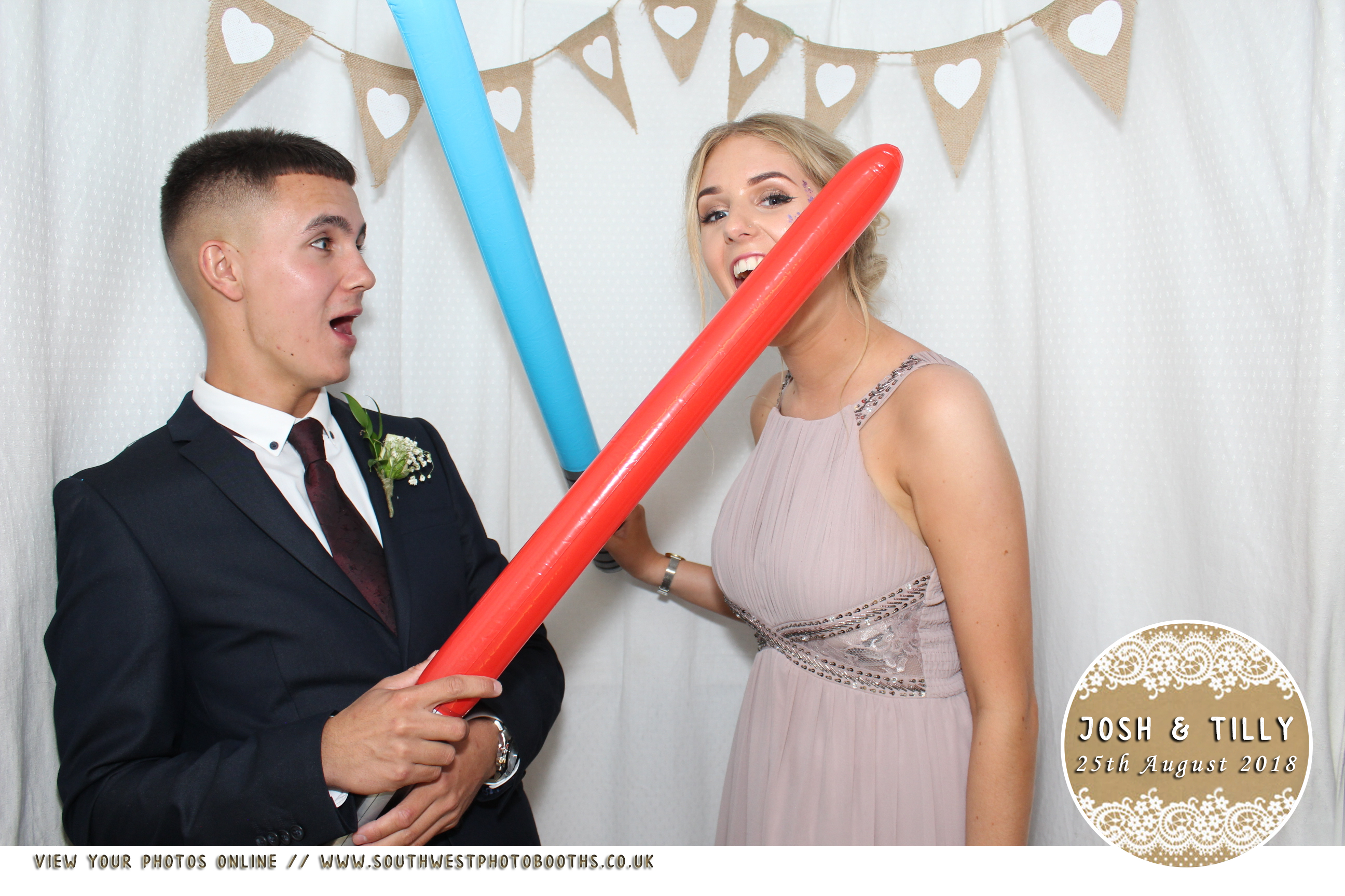Josh and Tilly | View more photos from the event at gallery.southwestphotobooths.co.uk/u/SWPB/Josh-and-Tilly