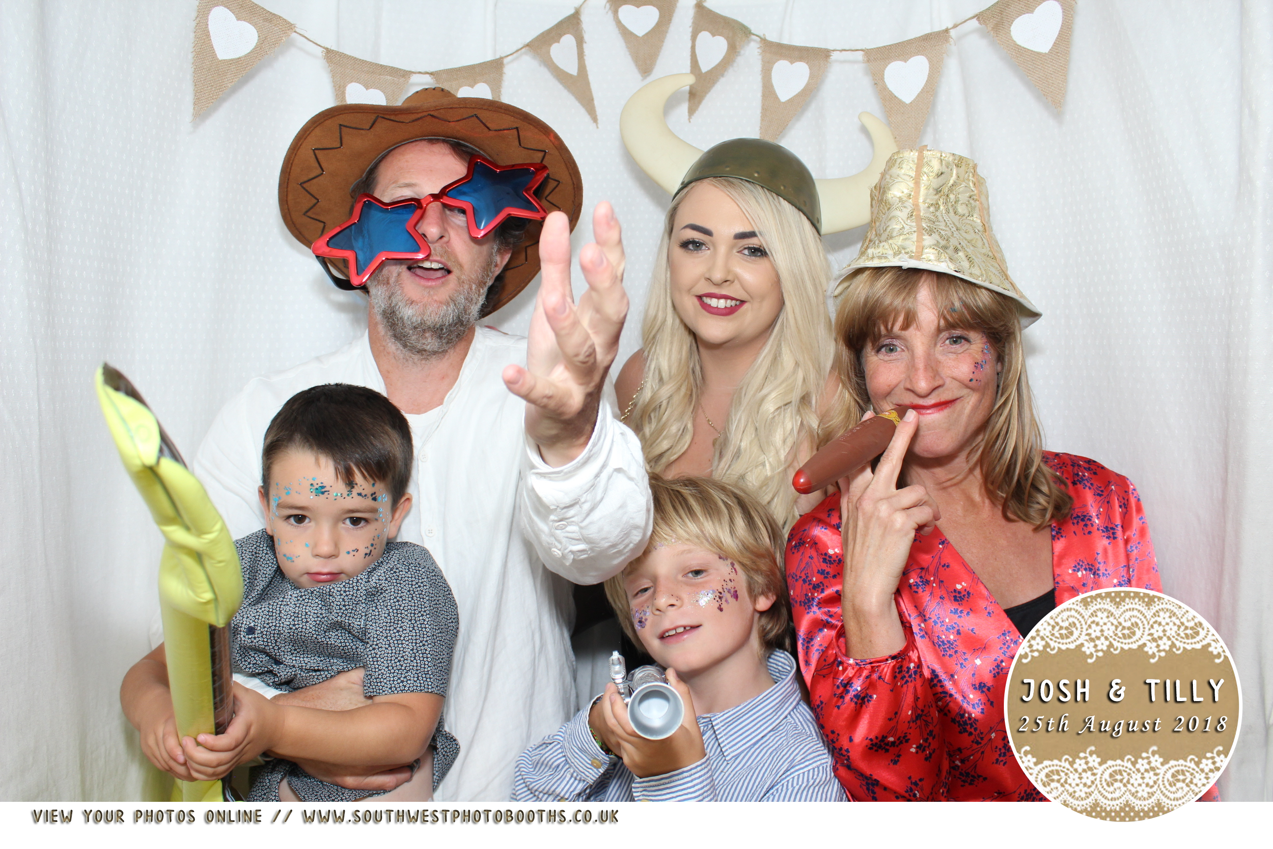 Josh and Tilly | View more photos from the event at gallery.southwestphotobooths.co.uk/u/SWPB/Josh-and-Tilly