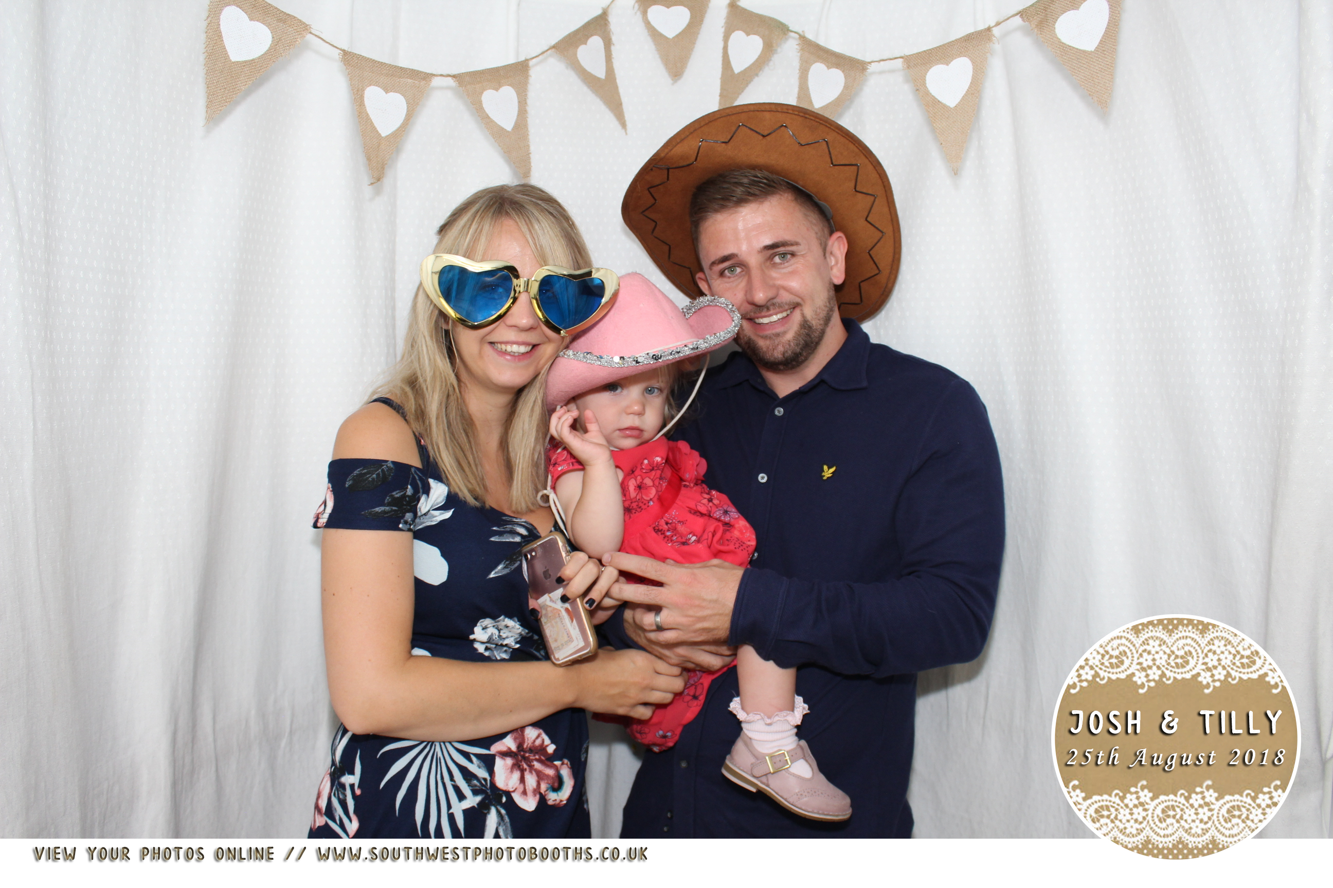 Josh and Tilly | View more photos from the event at gallery.southwestphotobooths.co.uk/u/SWPB/Josh-and-Tilly