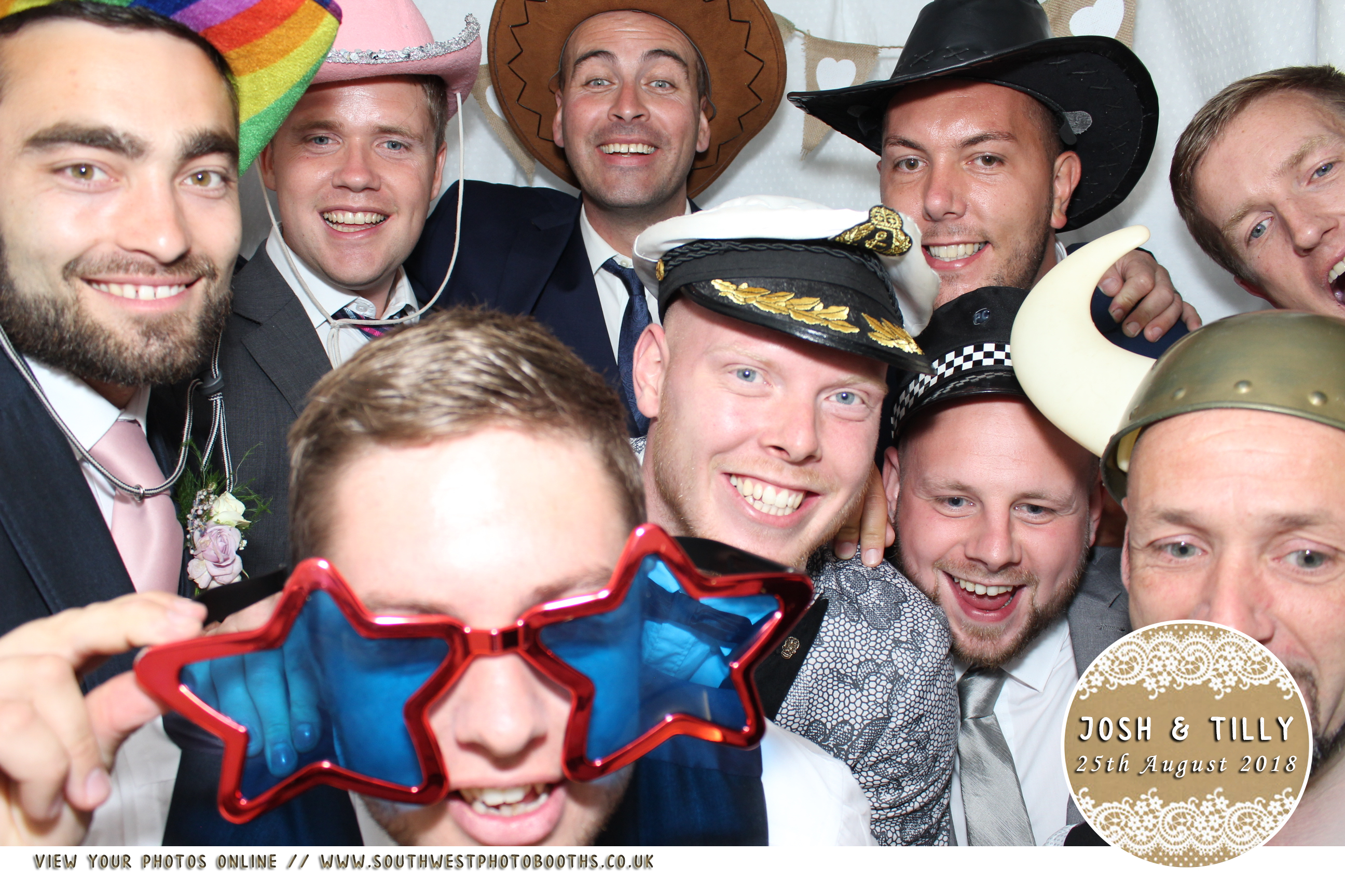 Josh and Tilly | View more photos from the event at gallery.southwestphotobooths.co.uk/u/SWPB/Josh-and-Tilly