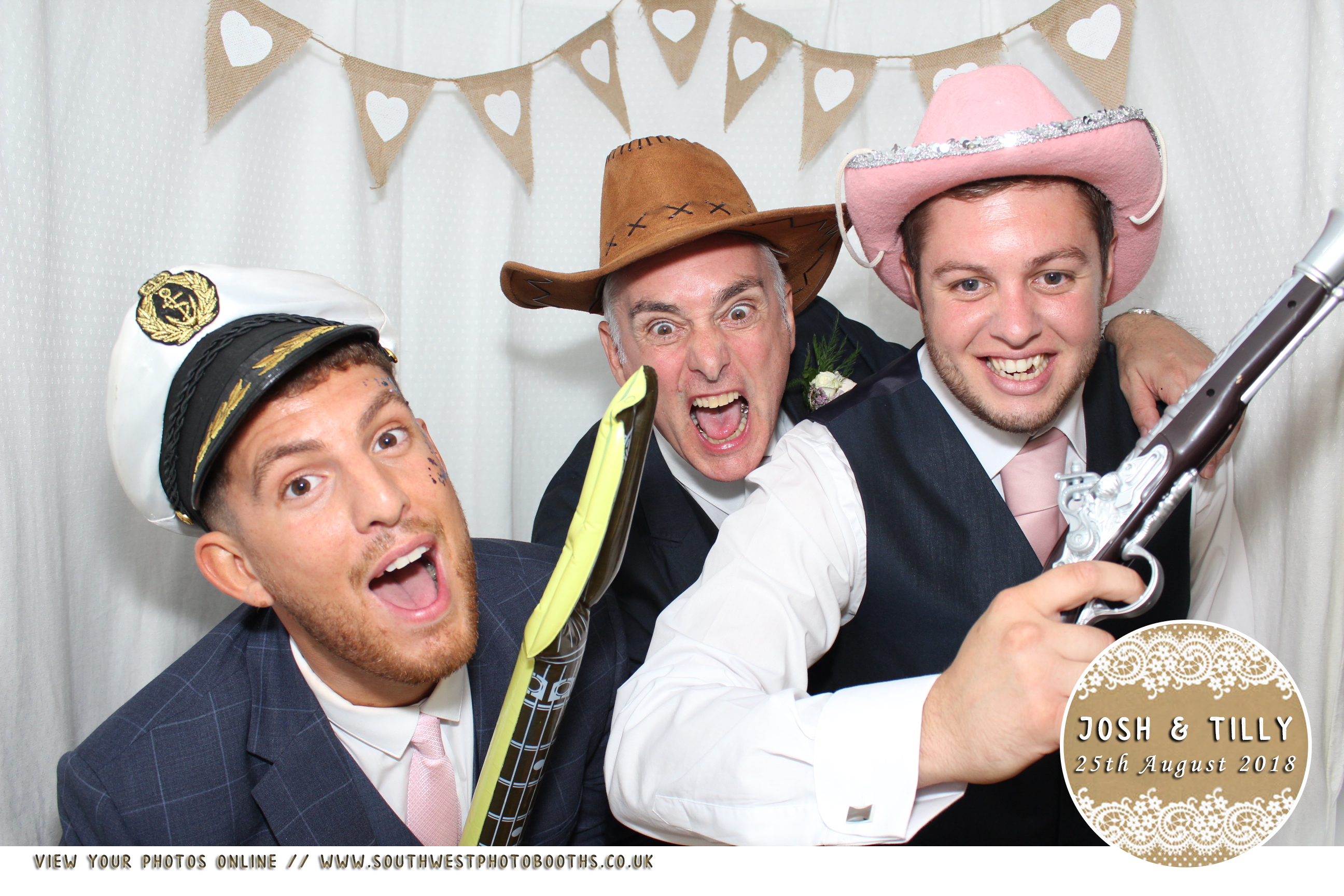 Josh and Tilly | View more photos from the event at gallery.southwestphotobooths.co.uk/u/SWPB/Josh-and-Tilly