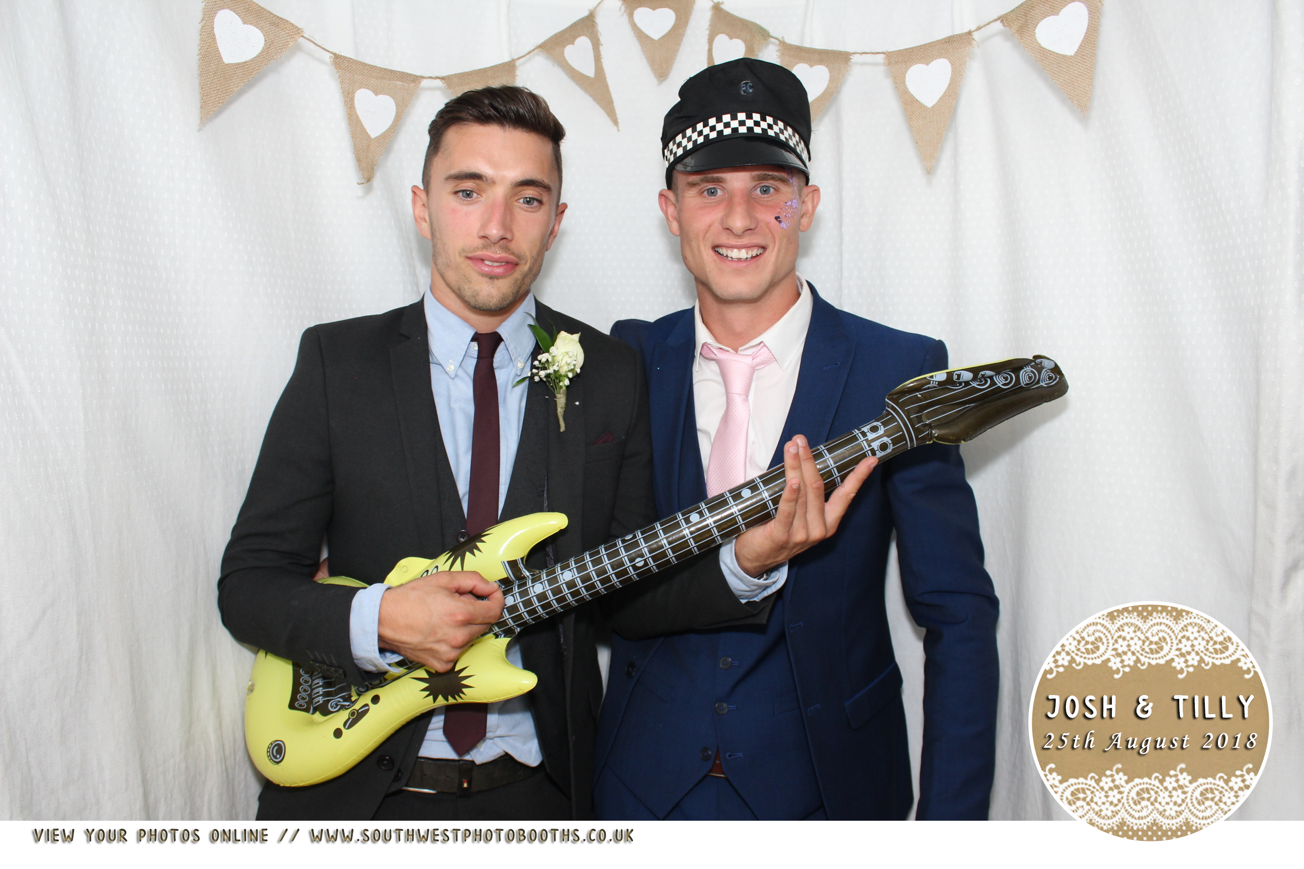 Josh and Tilly | View more photos from the event at gallery.southwestphotobooths.co.uk/u/SWPB/Josh-and-Tilly