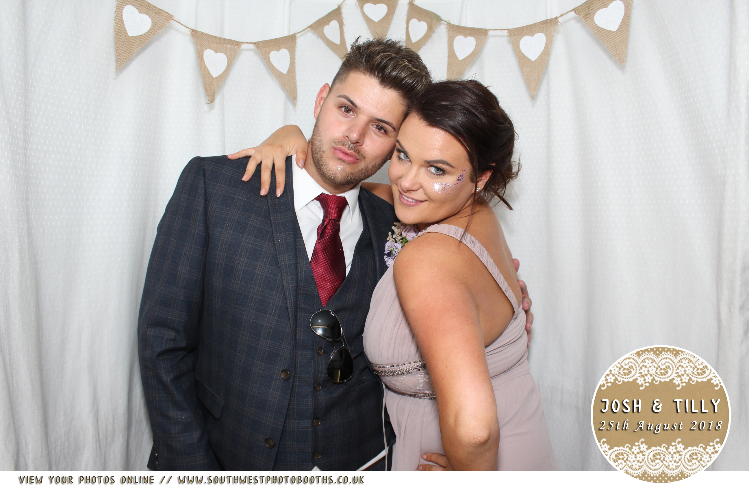 Josh and Tilly | View more photos from the event at gallery.southwestphotobooths.co.uk/u/SWPB/Josh-and-Tilly