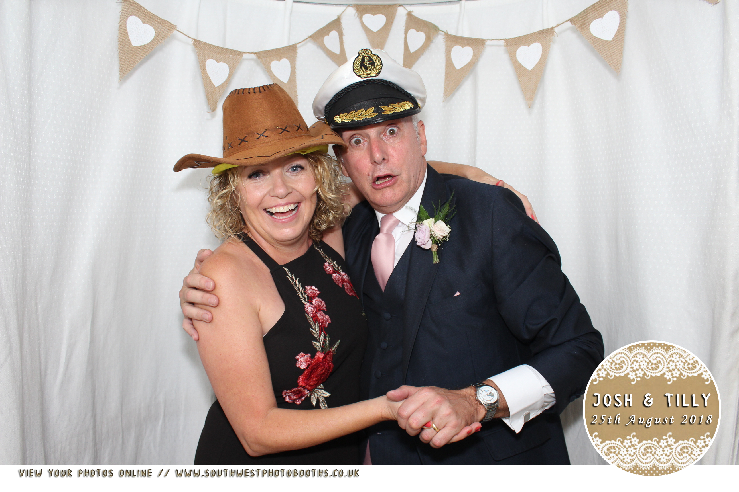 Josh and Tilly | View more photos from the event at gallery.southwestphotobooths.co.uk/u/SWPB/Josh-and-Tilly