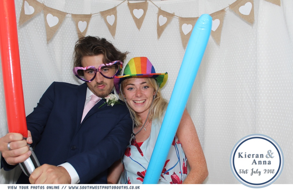 Kieran and Anna | View more photos from the event at gallery.southwestphotobooths.co.uk/u/SWPB/Kieran-and-Anna