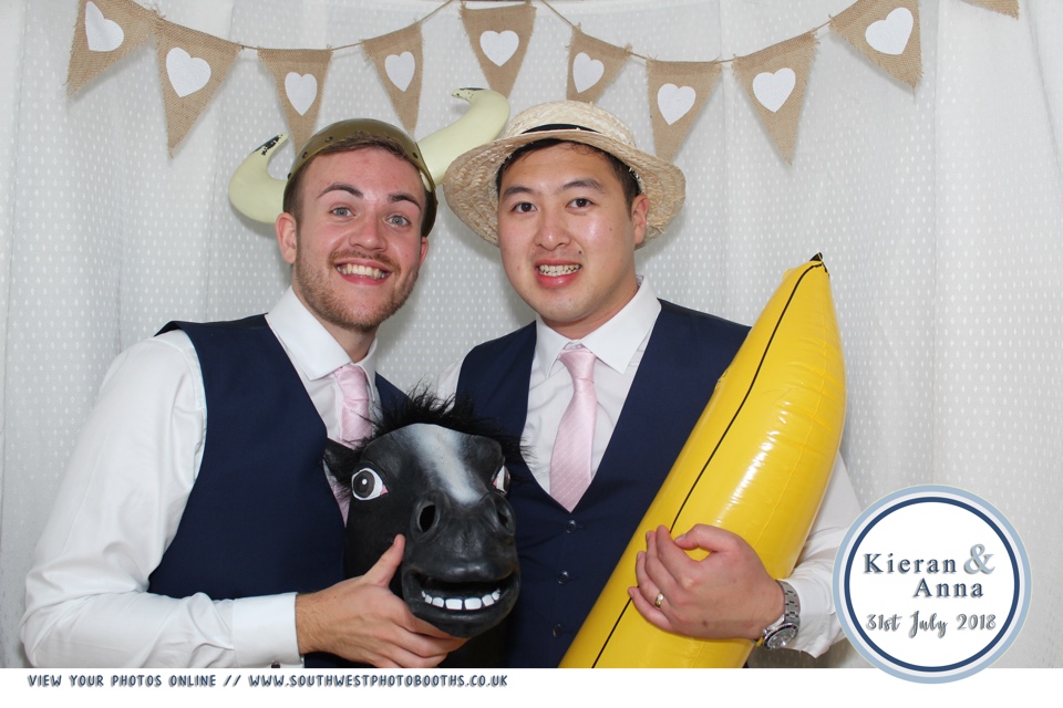 Kieran and Anna | View more photos from the event at gallery.southwestphotobooths.co.uk/u/SWPB/Kieran-and-Anna
