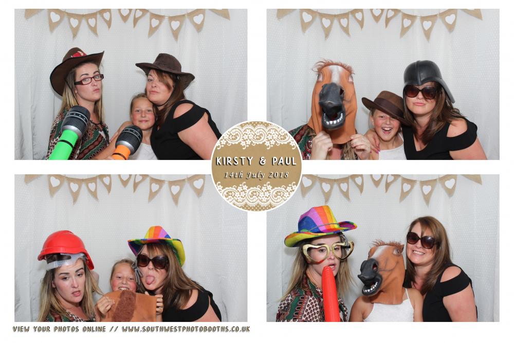 Kirsty and Paul | View more photos from the event at gallery.southwestphotobooths.co.uk/u/SWPB/Kirsty-and-Paul
