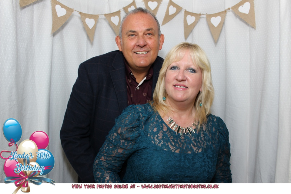 Linda 70th Birthday Party  | View more photos from the event at gallery.southwestphotobooths.co.uk/u/SWPB/Linda-70th-Birthday-Party