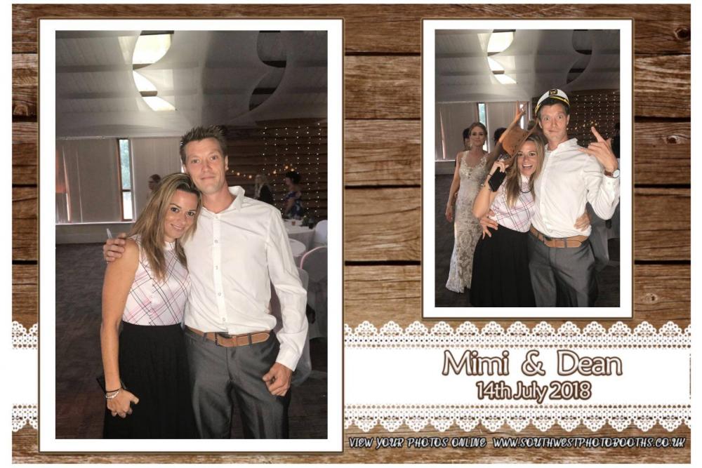 Mimi and Dean | View more photos from the event at gallery.southwestphotobooths.co.uk/u/SWPB/Mimi-and-Dean