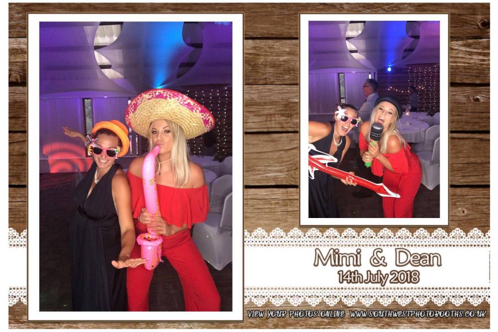 Mimi and Dean | View more photos from the event at gallery.southwestphotobooths.co.uk/u/SWPB/Mimi-and-Dean