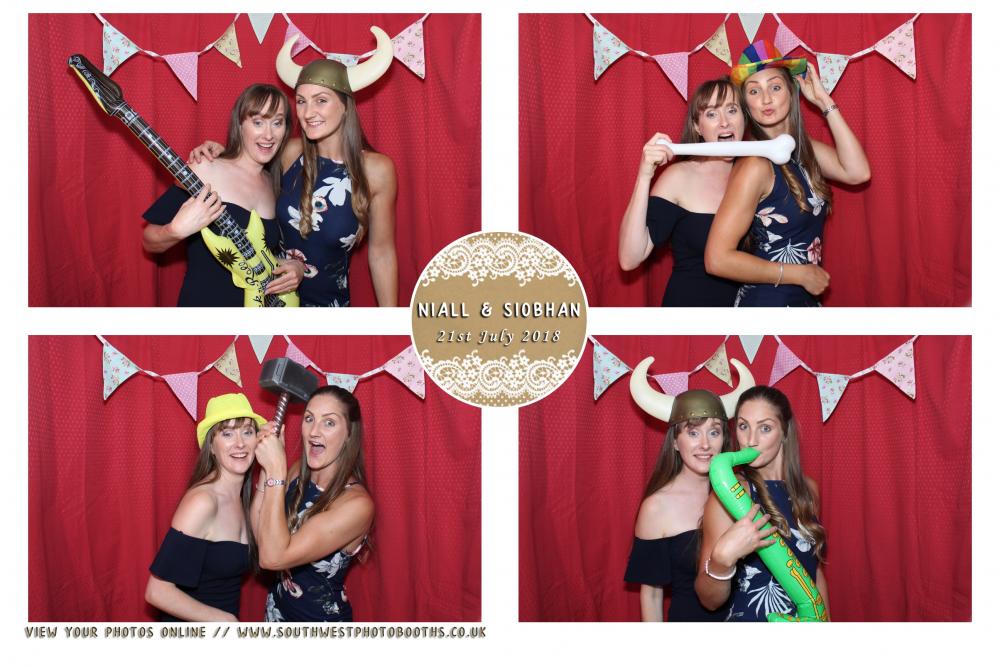 Niall and Siobhan | View more photos from the event at gallery.southwestphotobooths.co.uk/u/SWPB/Niall-and-Siobhan