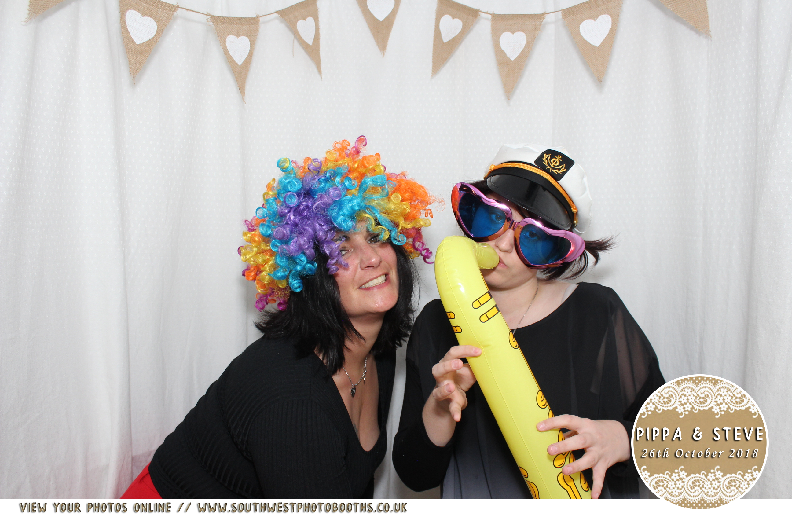 Pippa & Steve | View more photos from the event at gallery.southwestphotobooths.co.uk/u/SWPB/Pippa-Steve