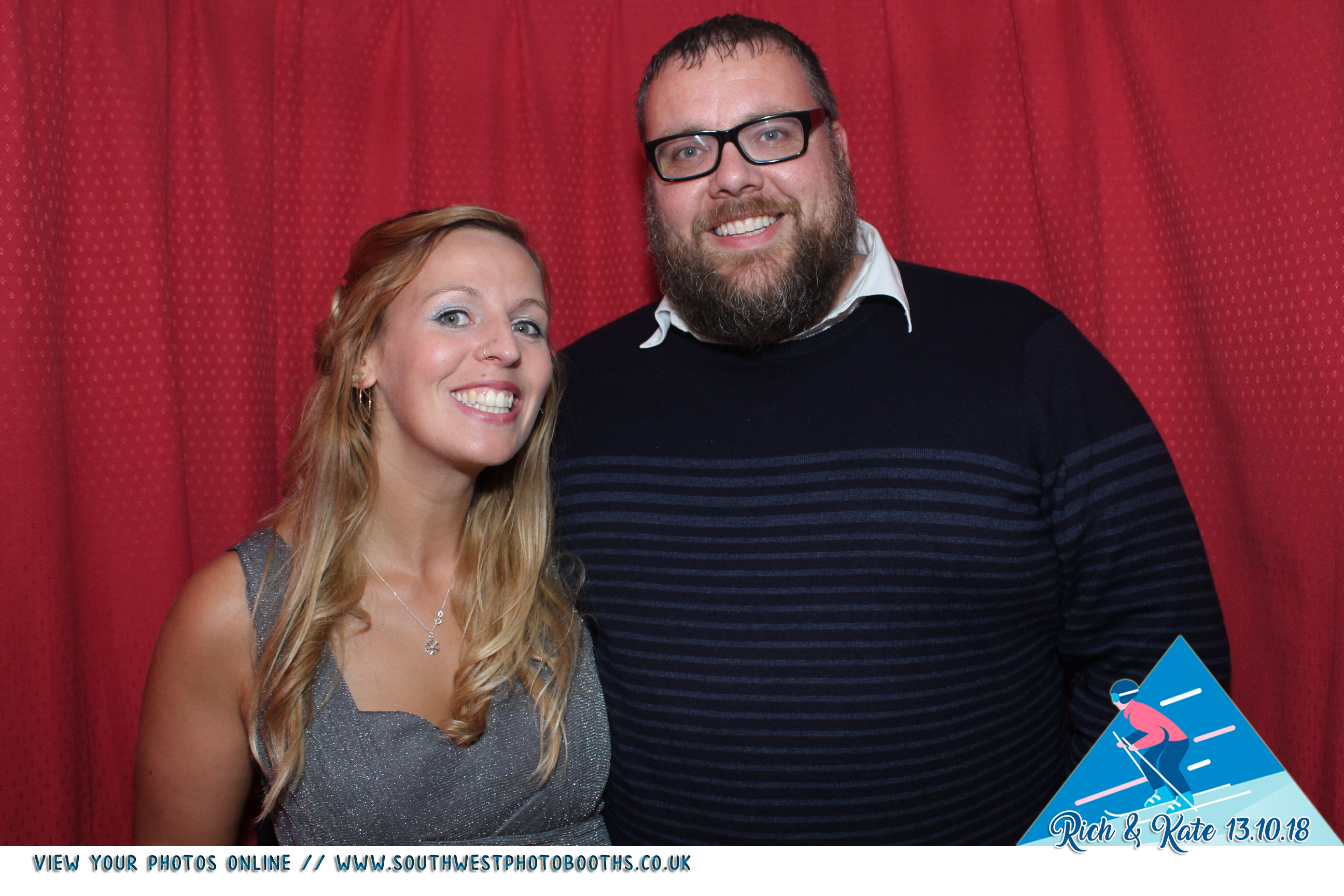 Rich and Kate | View more photos from the event at gallery.southwestphotobooths.co.uk/u/SWPB/Rich-and-Kate