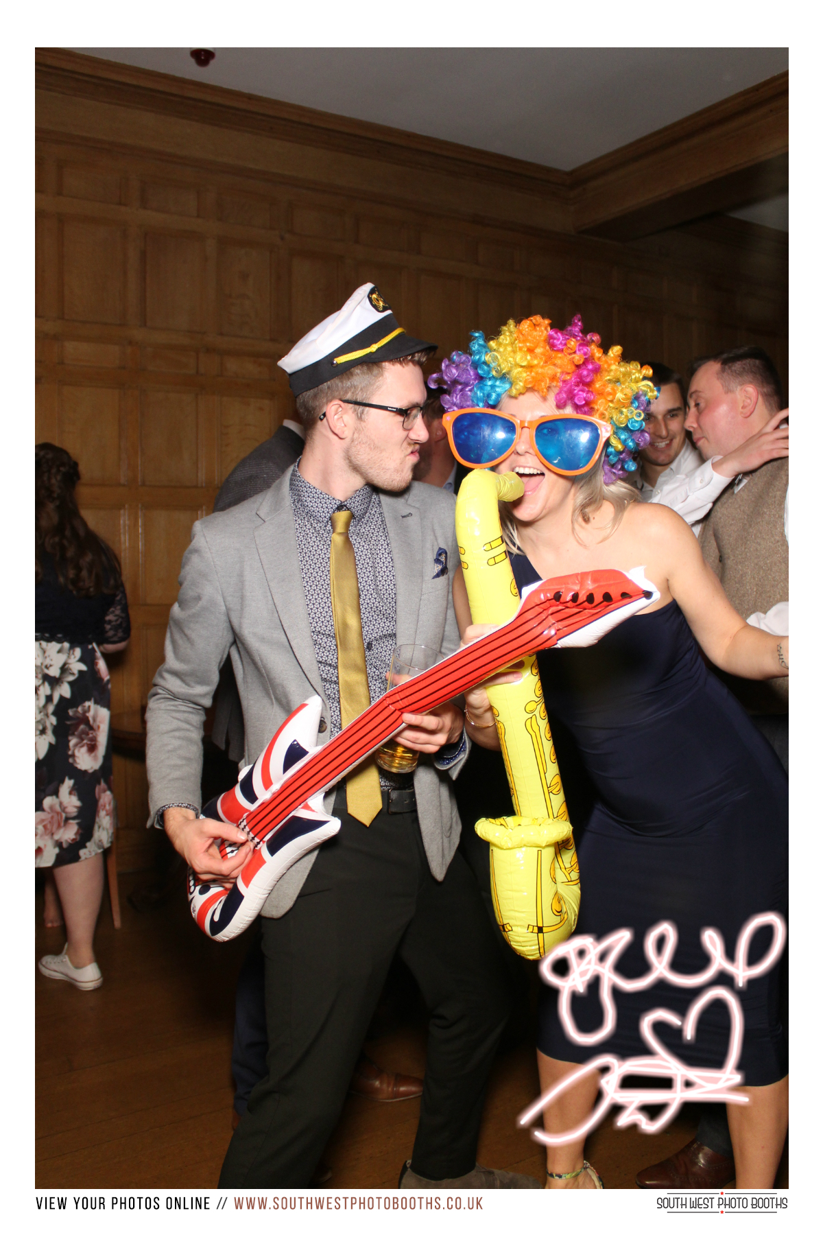 Toby & Emily | View more photos from the event at gallery.southwestphotobooths.co.uk/u/SWPB/Toby-Emily